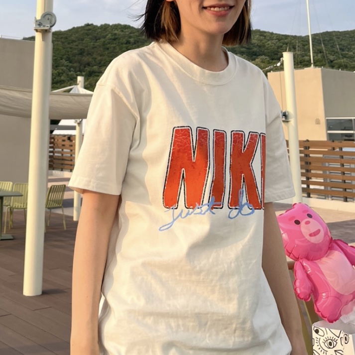 Nike M NRG Dunk '85 T-Shirt Sail - US/EU 착용 스타일 - 1