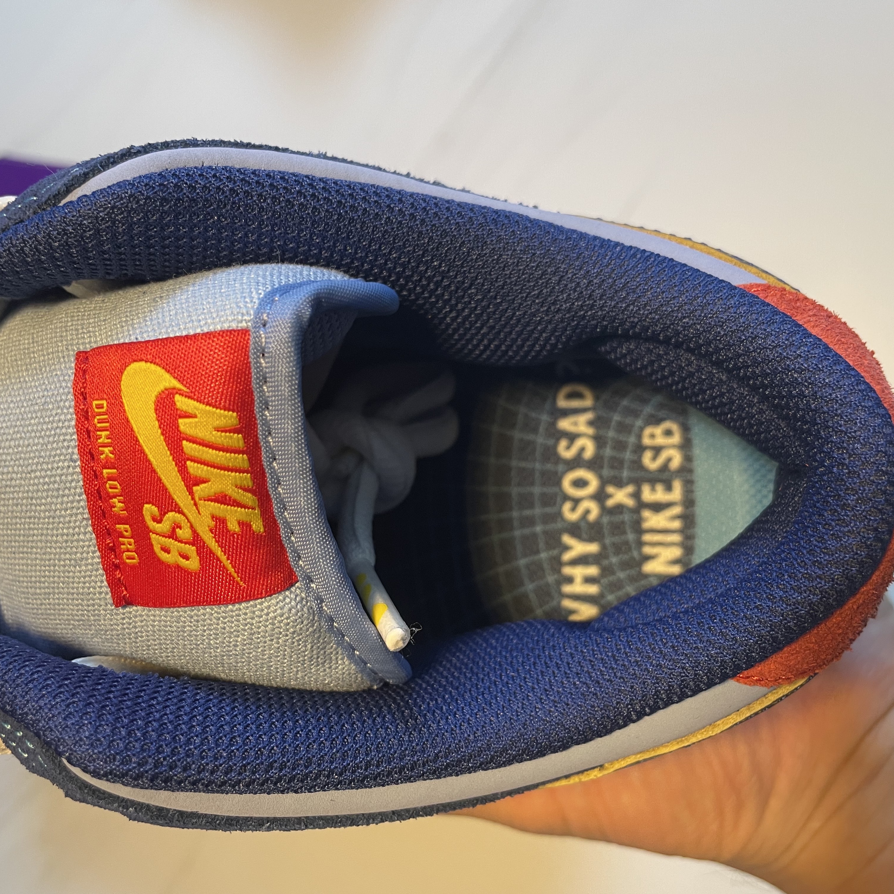 Nike x Why So Sad? SB Dunk Low Pro Coastal Blue 착용 스타일 - 3