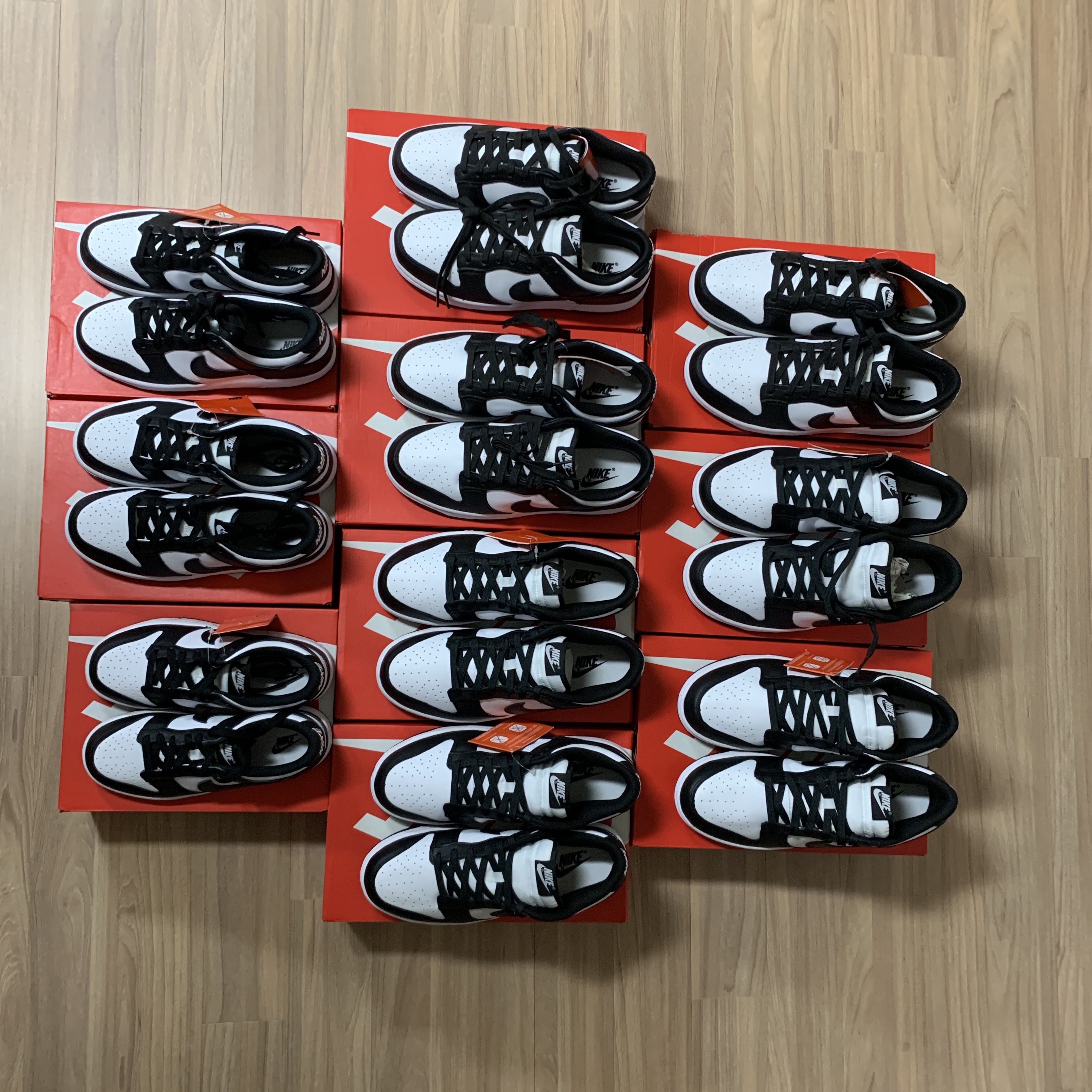 Nike Dunk Low Retro Black, (W) Nike Dunk Low Black 착용 스타일 - 3