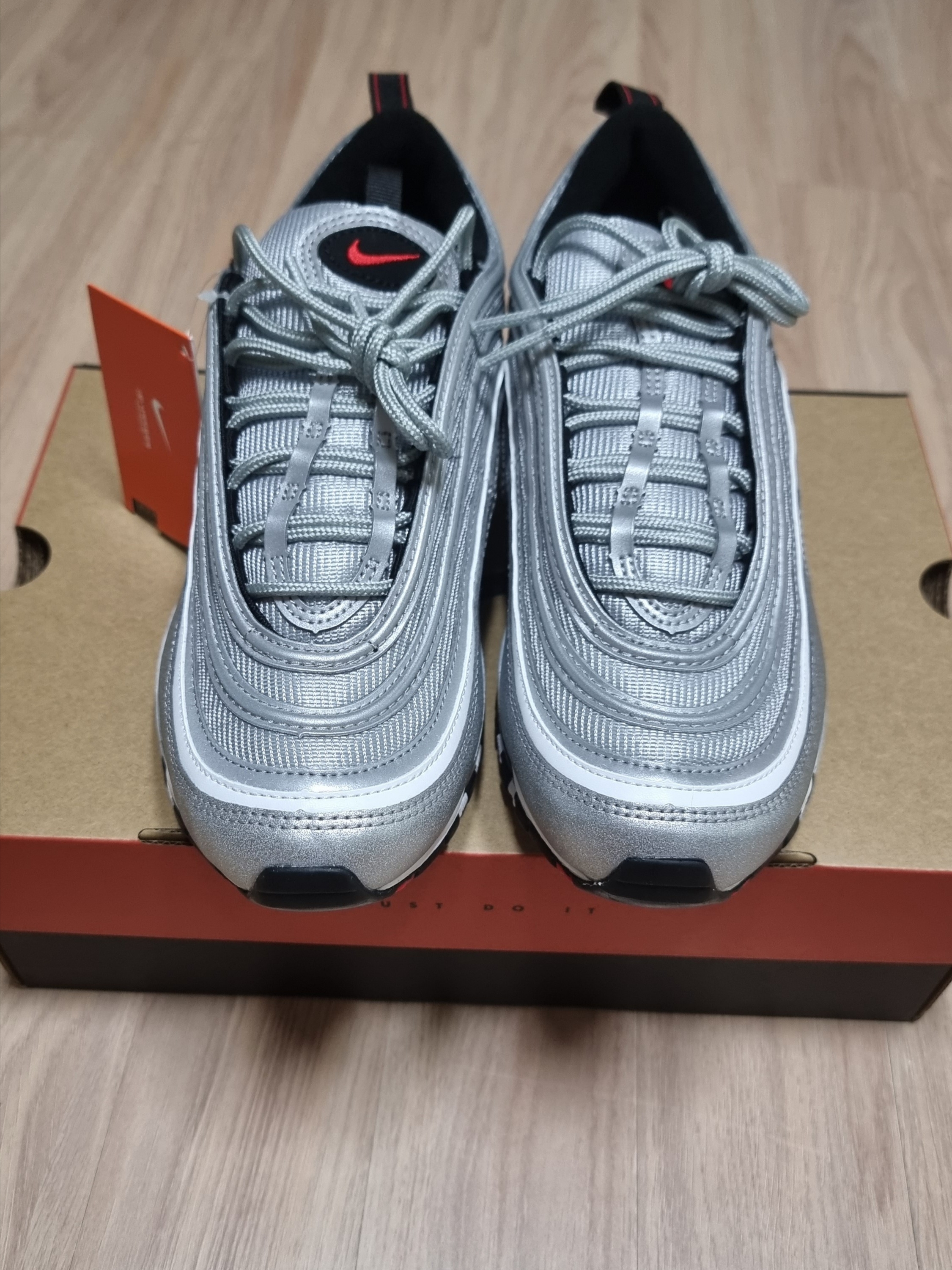 Nike Air Max 97 OG Silver Bullet 2022 착용 스타일 - 1