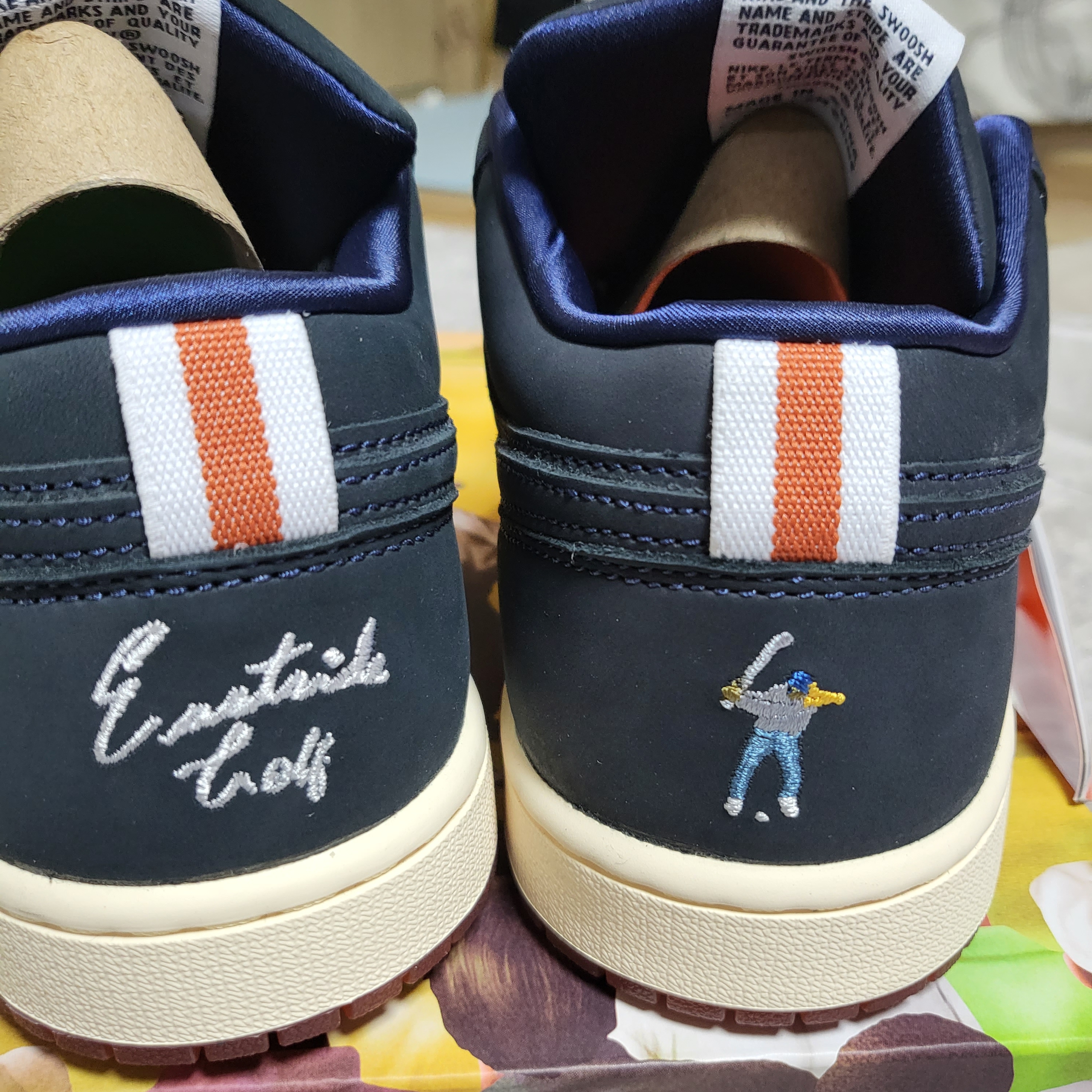Jordan 1 x Eastside Golf Low Midnight Navy 착용 스타일 - 5
