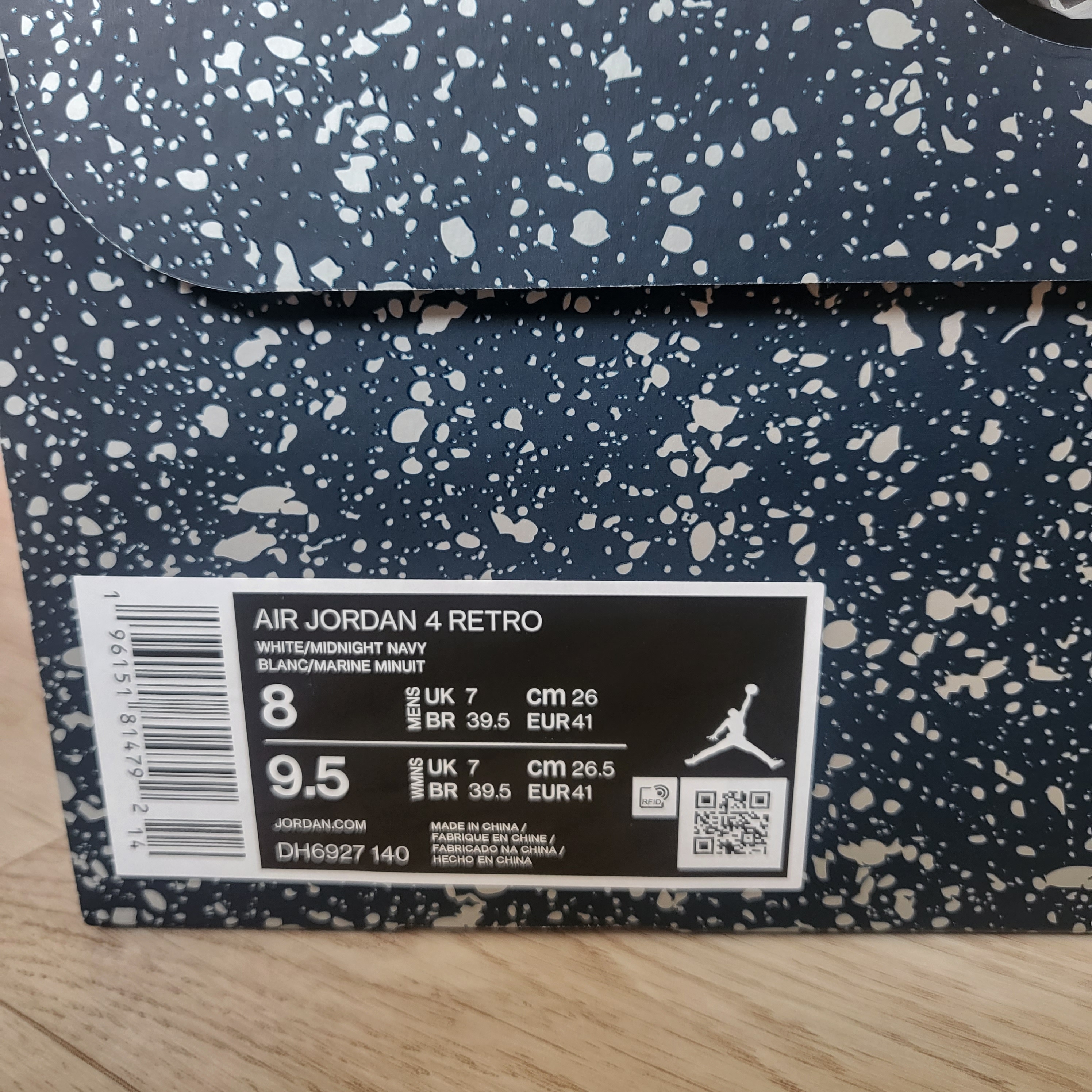 Jordan 4 Retro Midnight Navy 착용 스타일 - 4