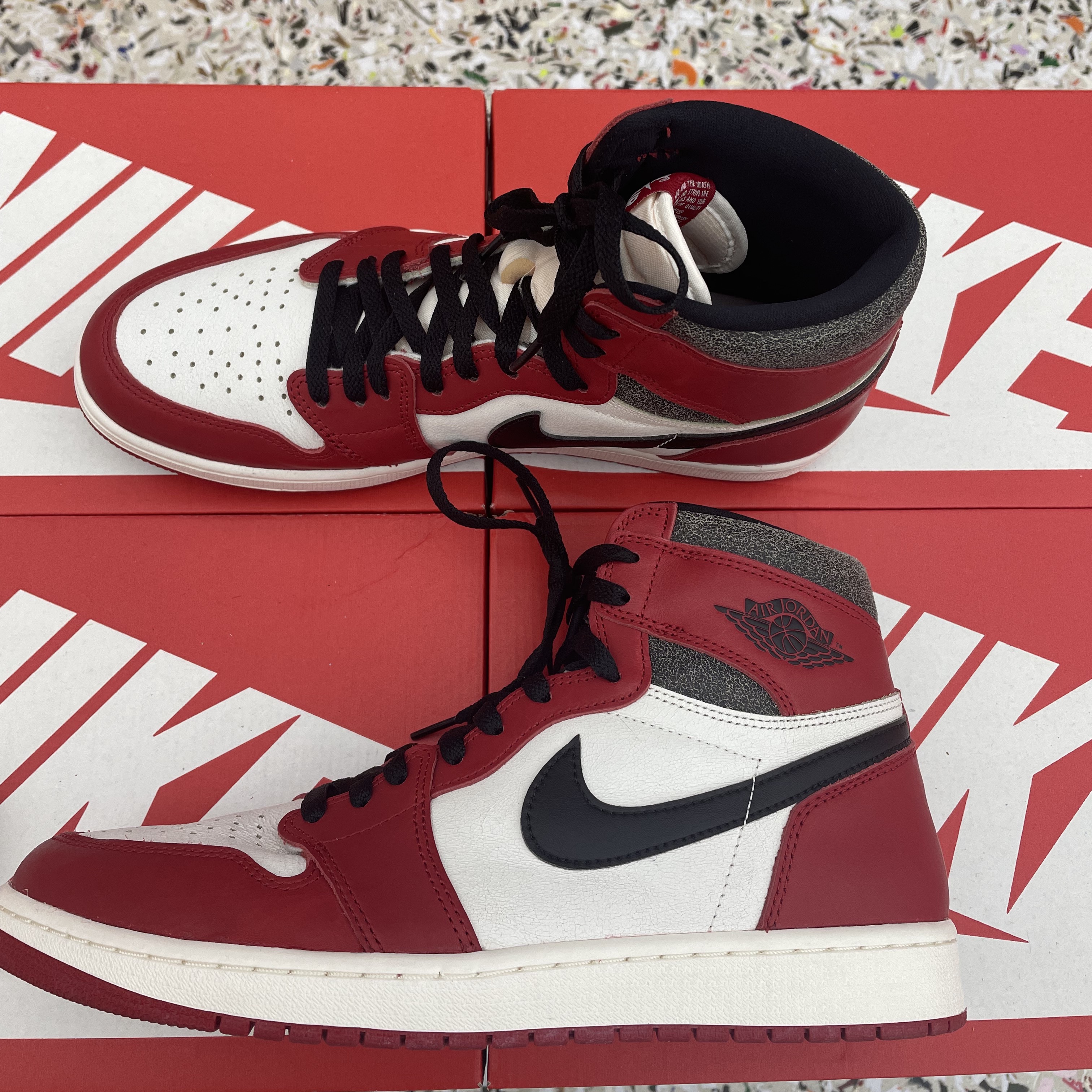 Jordan 1 Retro High OG Chicago 2022 착용 스타일 - 5
