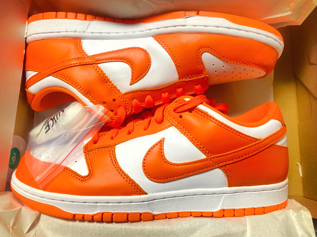 Nike Dunk Low SP Syracuse 2022 착용 스타일 - 1