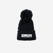 Human Made Cable Pop Beanie Navy