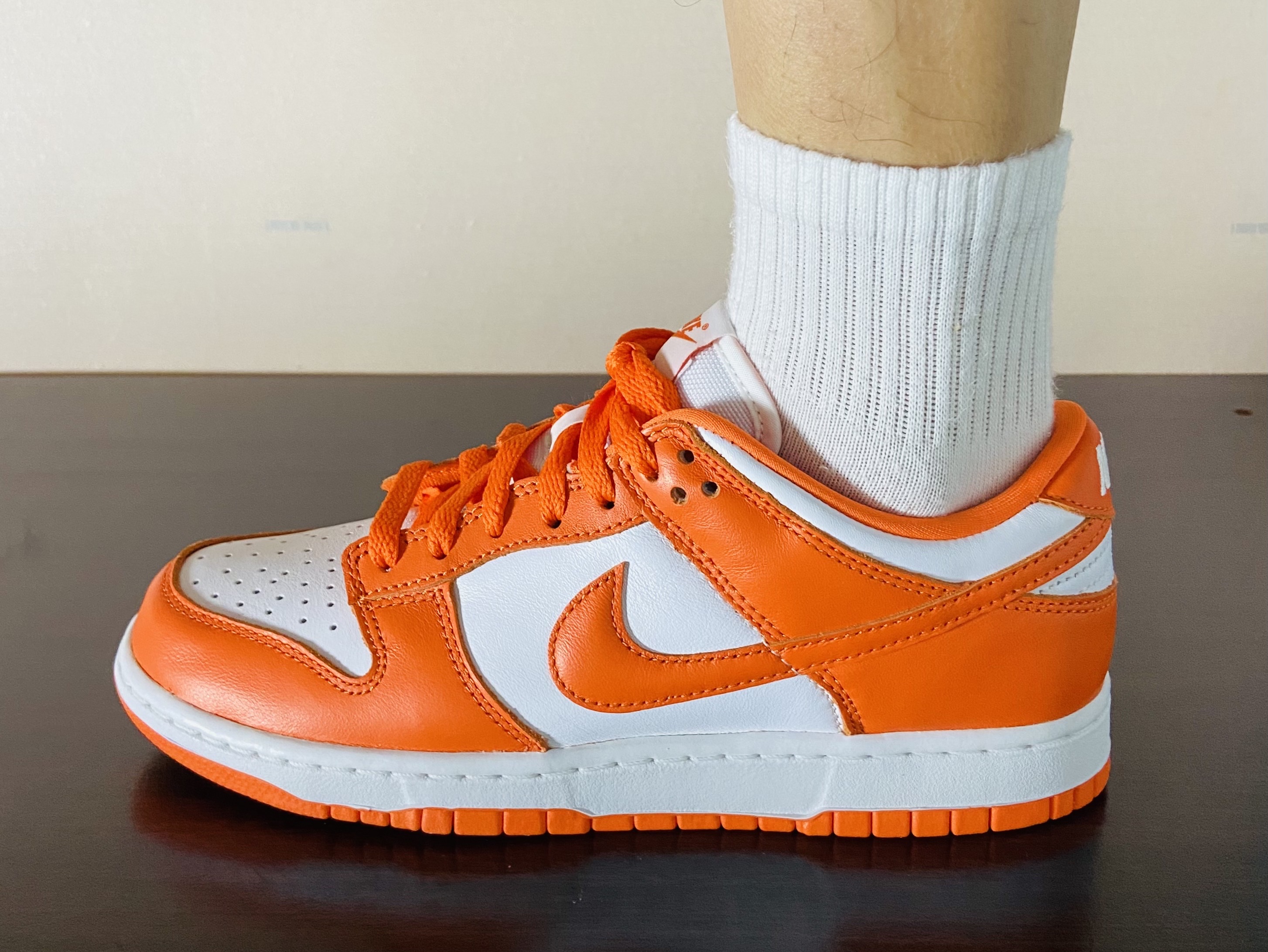 Nike Dunk Low SP Syracuse 2022 착용 스타일