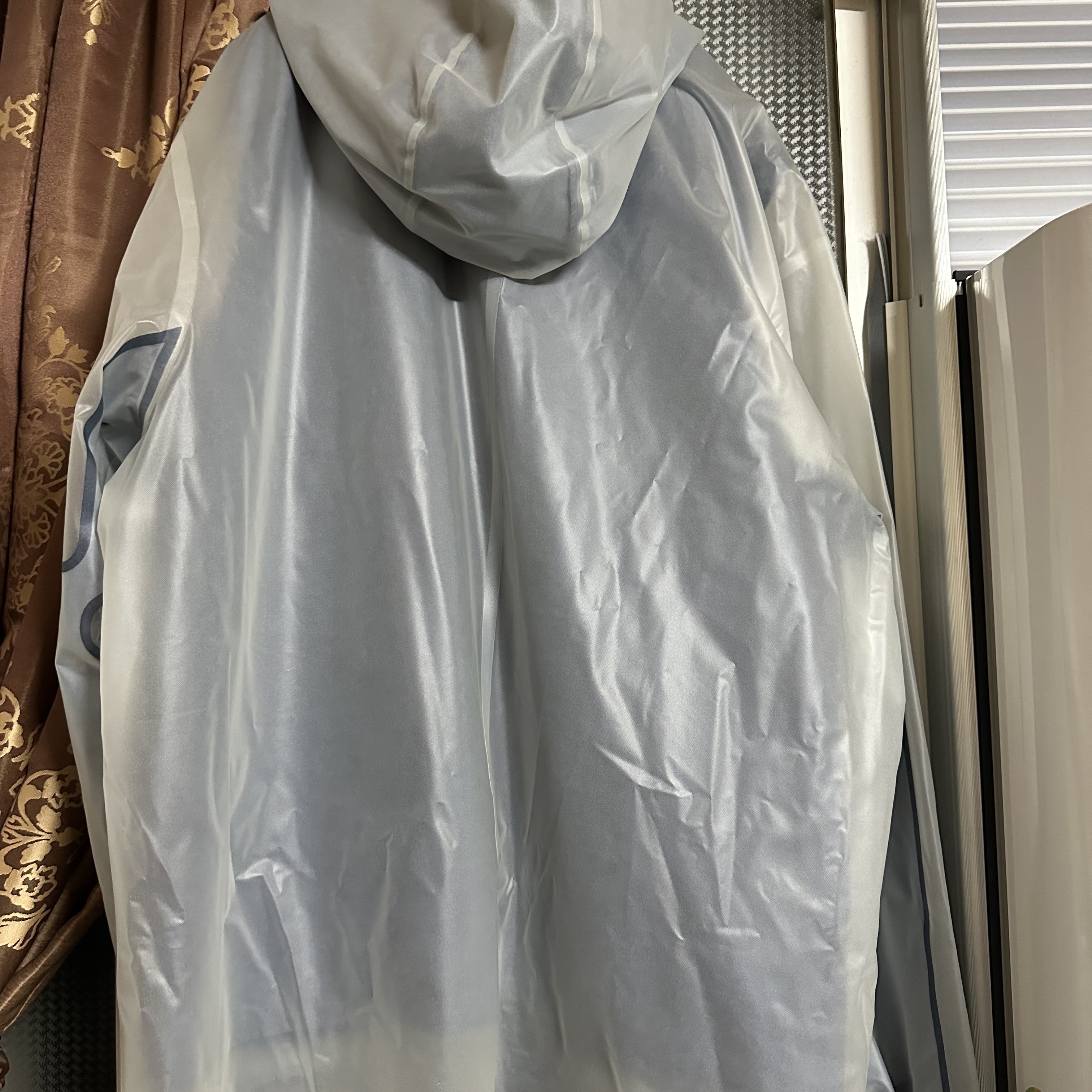Stone Island 401Q3 Luminescent Poly Cover Composite 40th Anniversary Hooded Jacket White - 22FW 착용 스타일 - 2