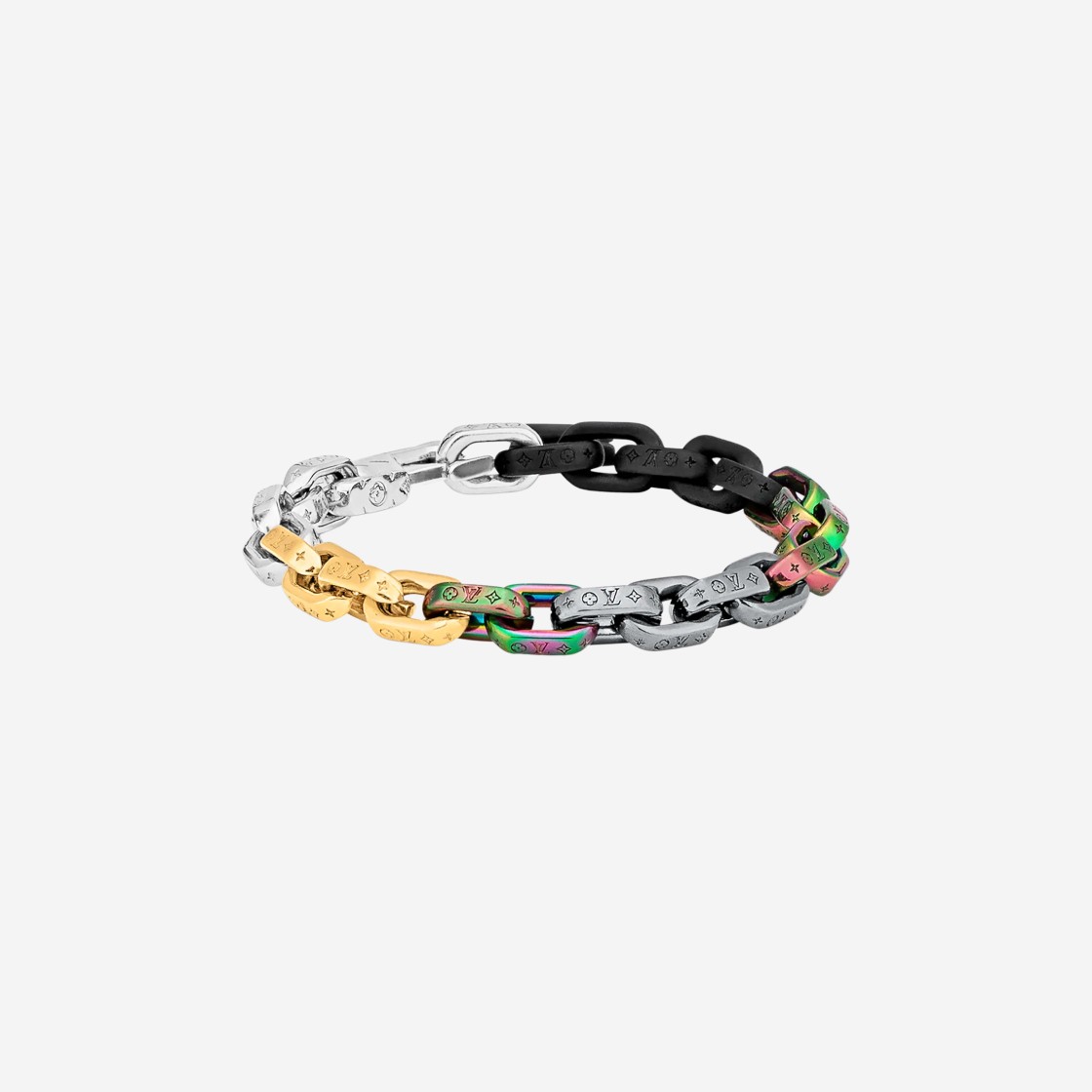Louis Vuitton Paradise Chain Necklace M00924 Multicolor in  Metal/Crystal/Enamel with Silver-tone - US