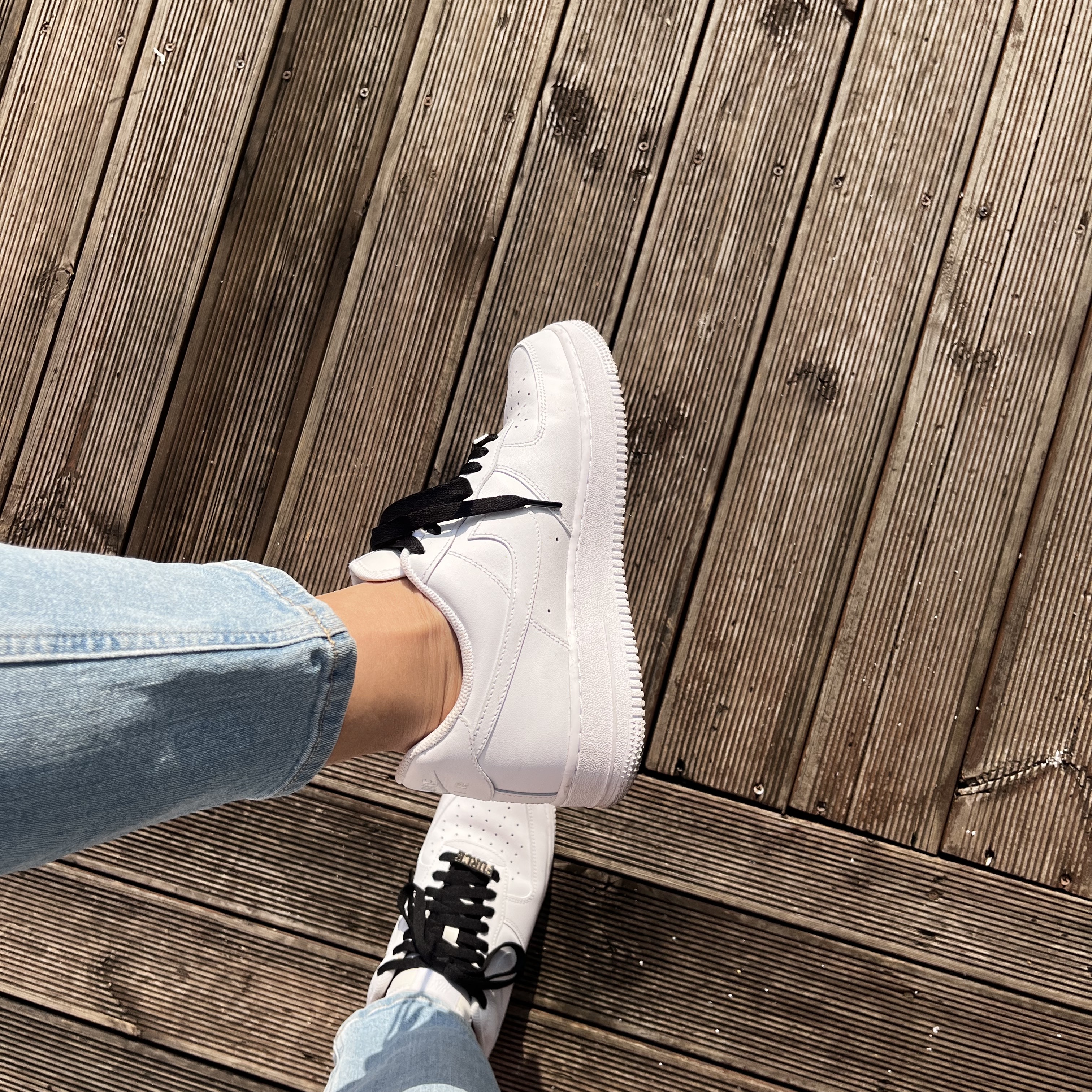 Nike Air Force 1 '07 Low White 착용 스타일 - 2