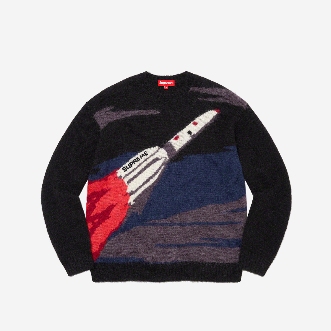 永遠の定番 Supreme 22aw Rocket Sweater Black ecousarecycling.com