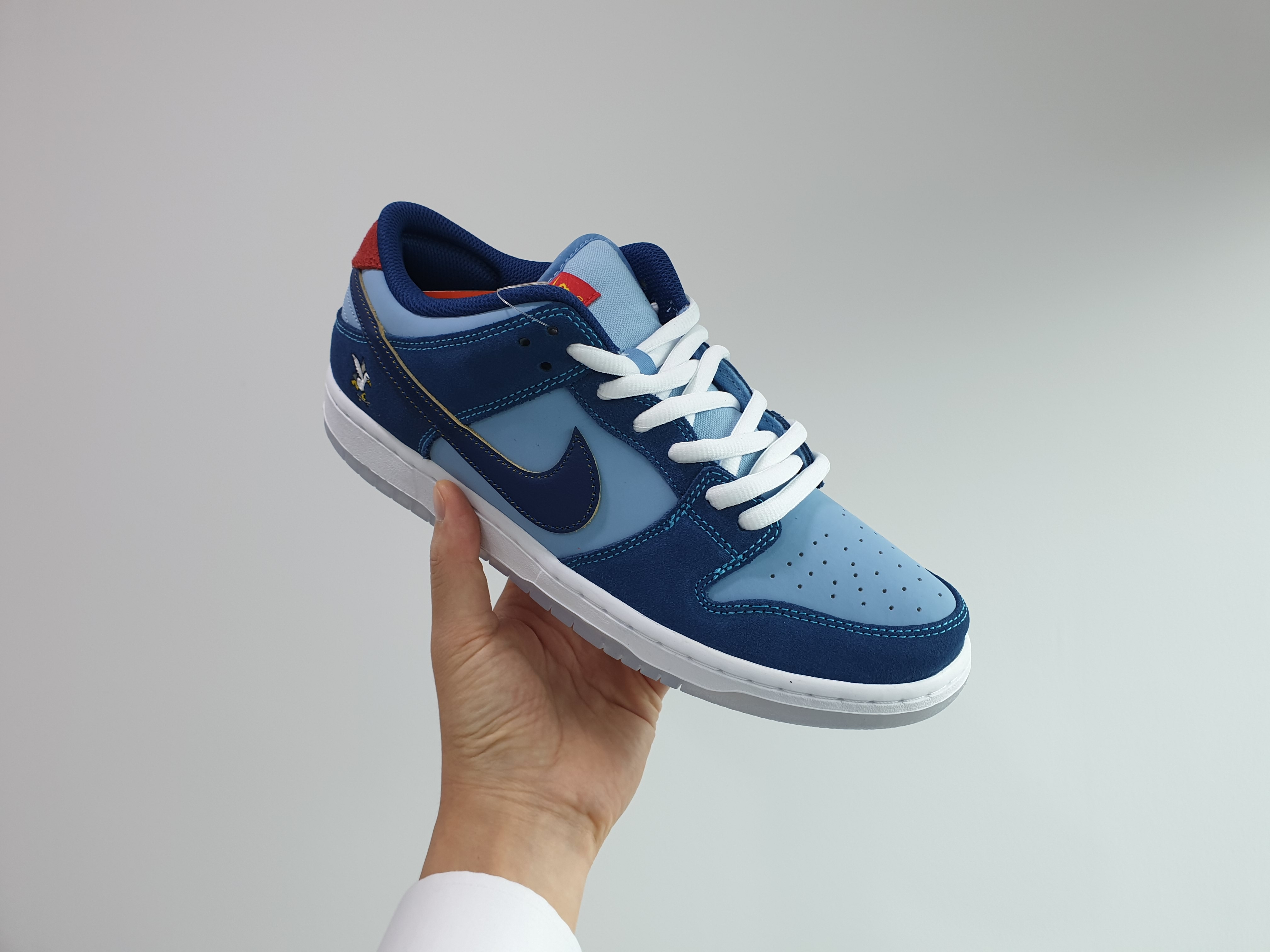 Nike x Why So Sad? SB Dunk Low Pro Coastal Blue 착용 스타일 - 2