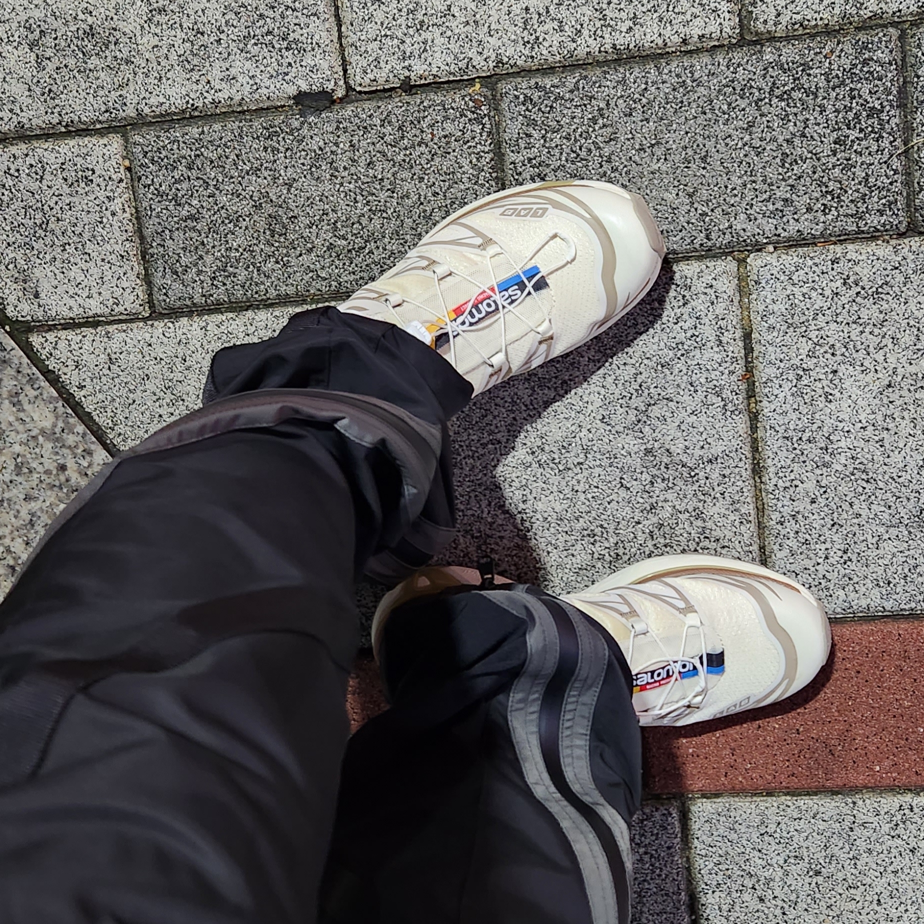 Salomon XT-6 Turtledove 착용 스타일