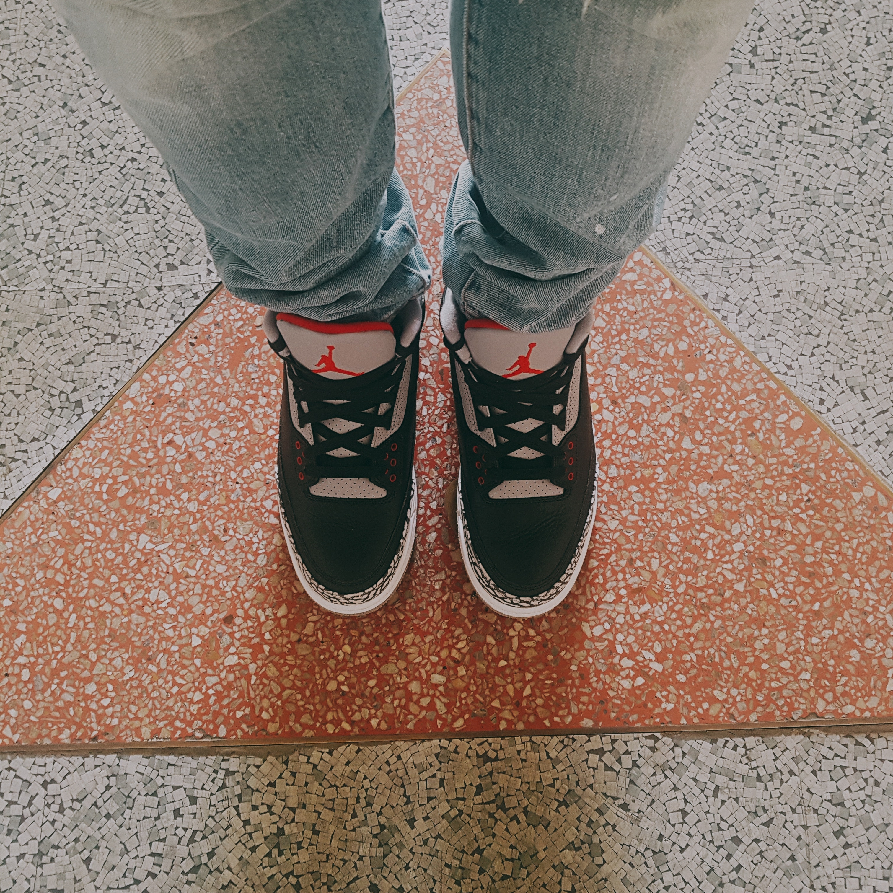 Jordan 3 Retro OG Black Cement 2018 착용 스타일