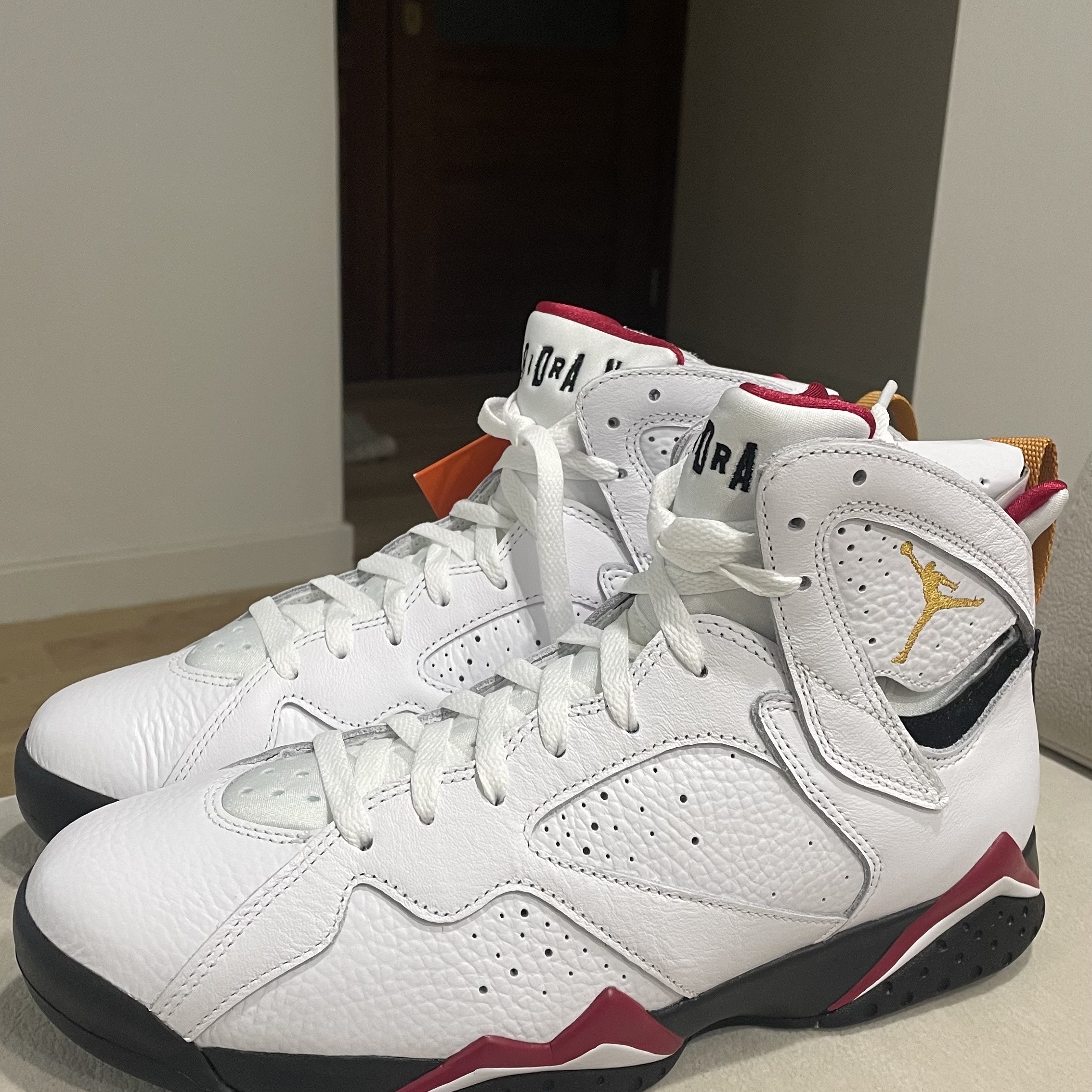 Jordan 7 Retro Cardinal 2022 착용 스타일 - 2