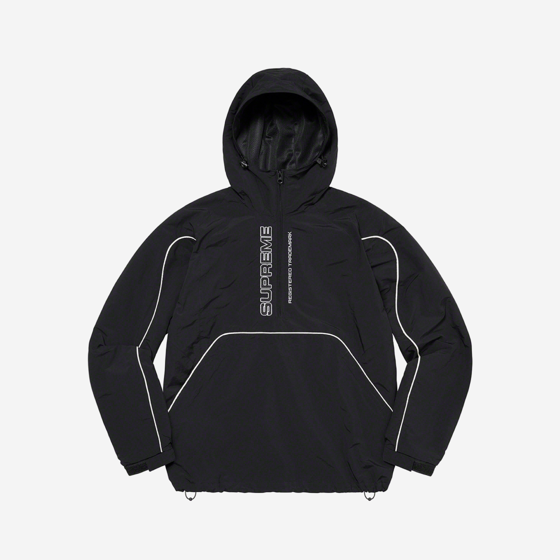 Supreme Reflective Piping Pullover Navy