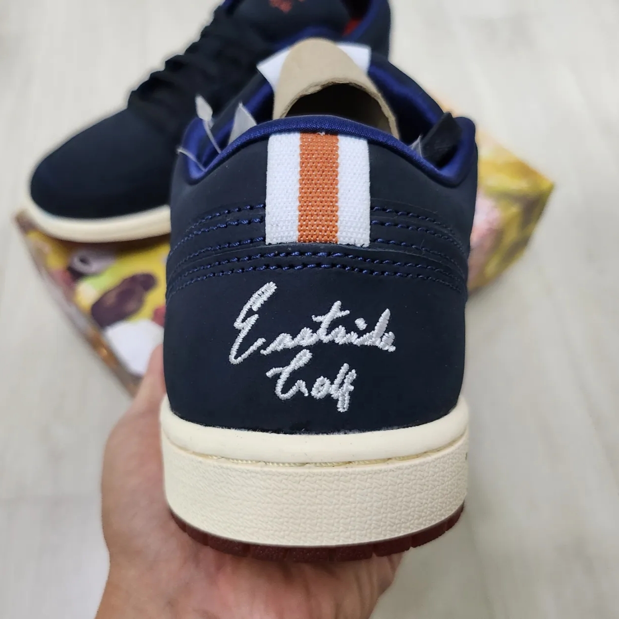 Jordan 1 x Eastside Golf Low Midnight Navy 착용 스타일 - 3