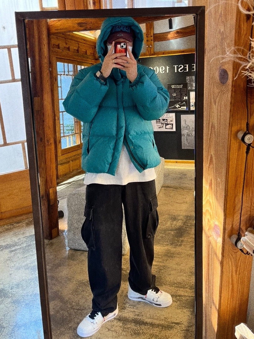 Nike x Peaceminusone Air Force 1 Low Para-Noise 2.0 착용 스타일 - 4