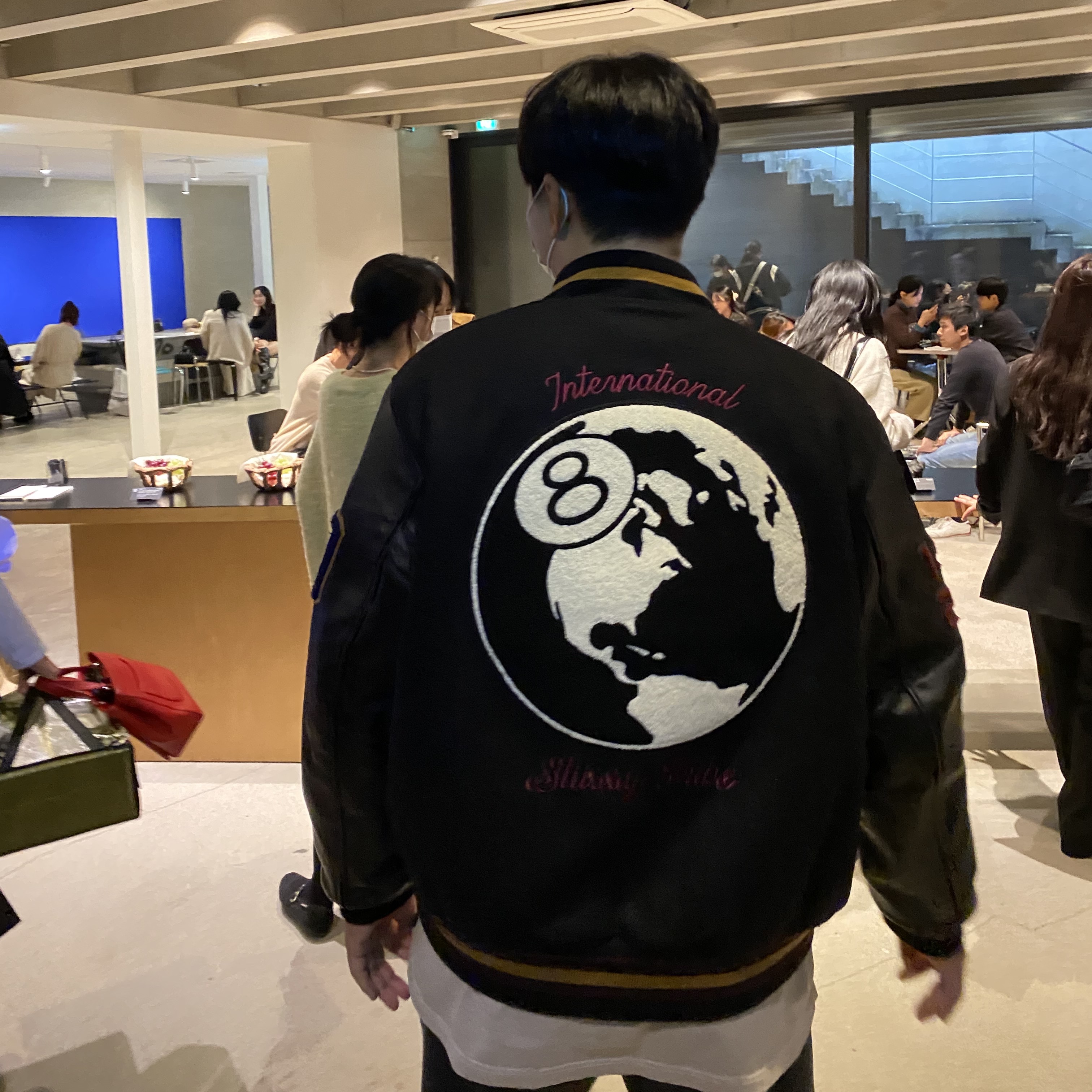Stussy 40th Anniversary IST Jacket (Seoul) 착용 스타일