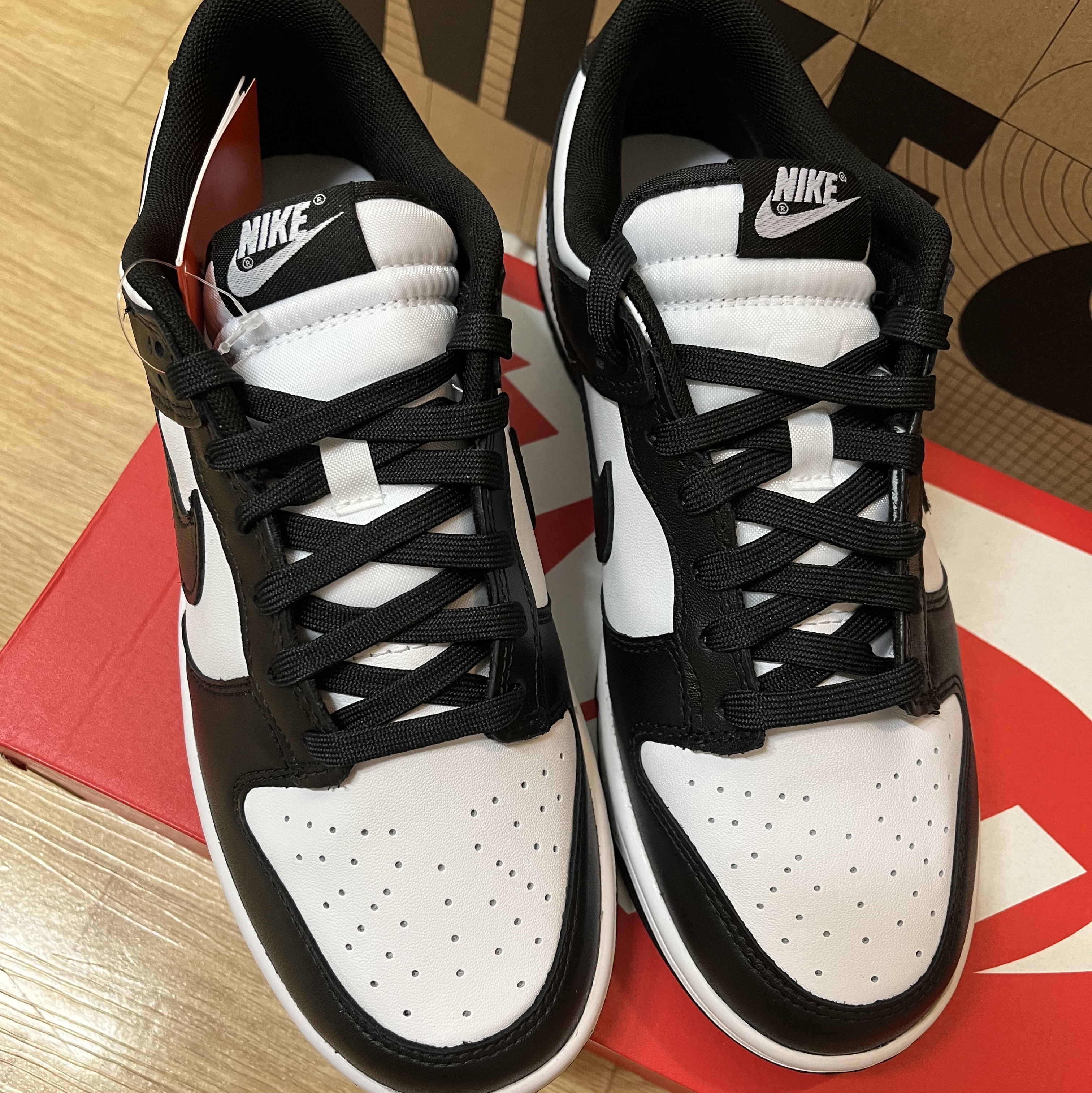 Nike Dunk Low SP Syracuse 2022, Nike Dunk Low Retro Black 착용 스타일 - 4