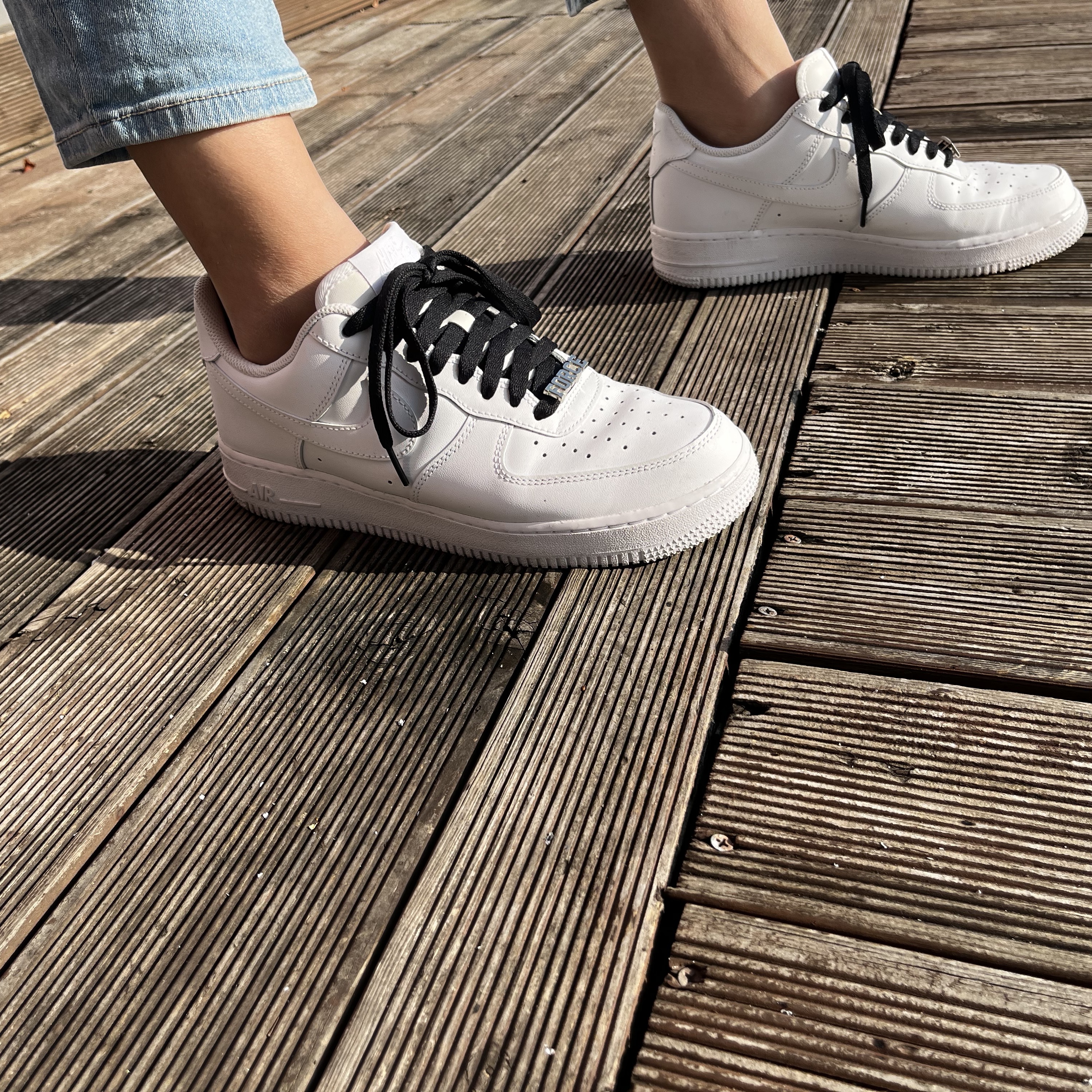 Nike Air Force 1 '07 Low White 착용 스타일 - 1