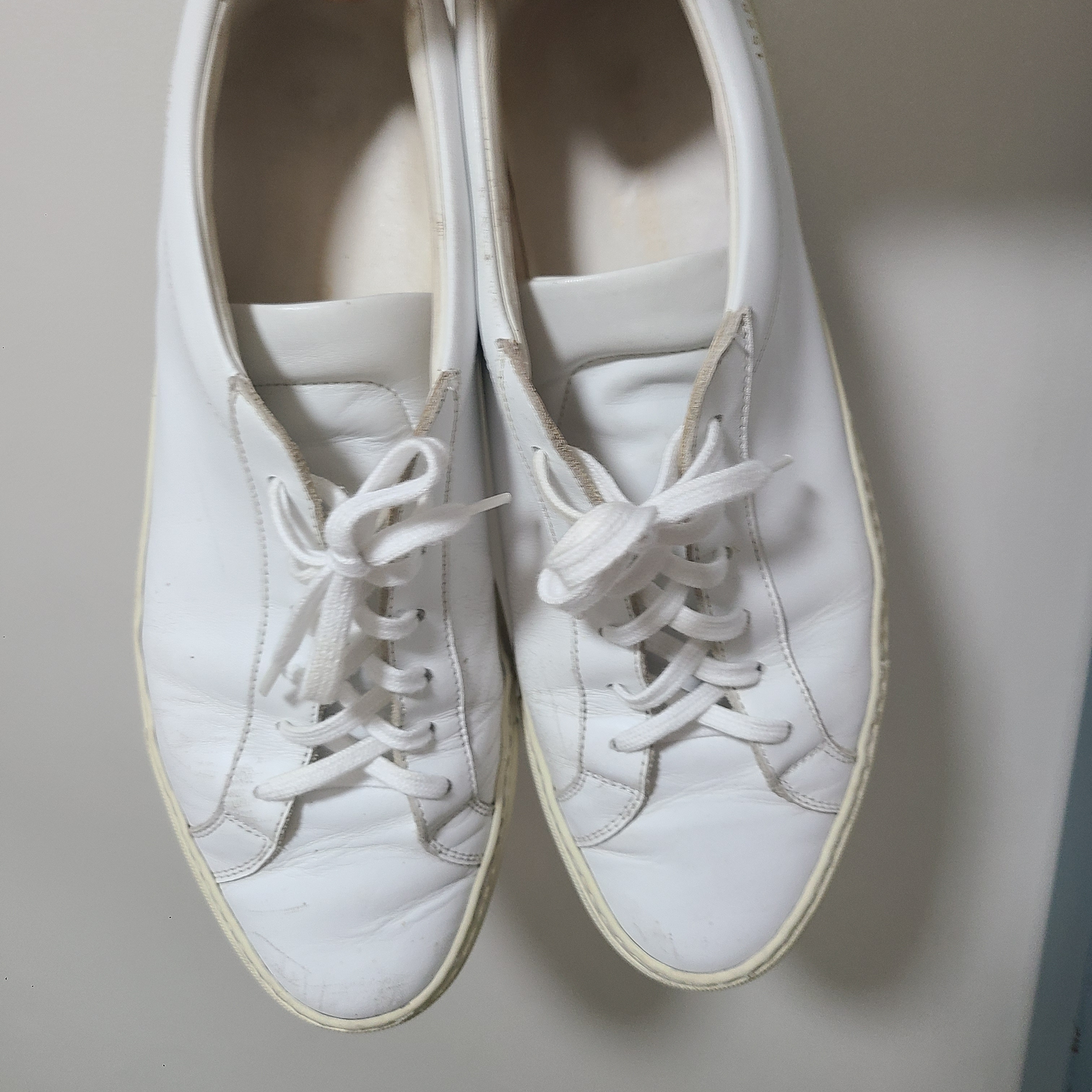 Common Projects Original Achilles Low White 착용 스타일