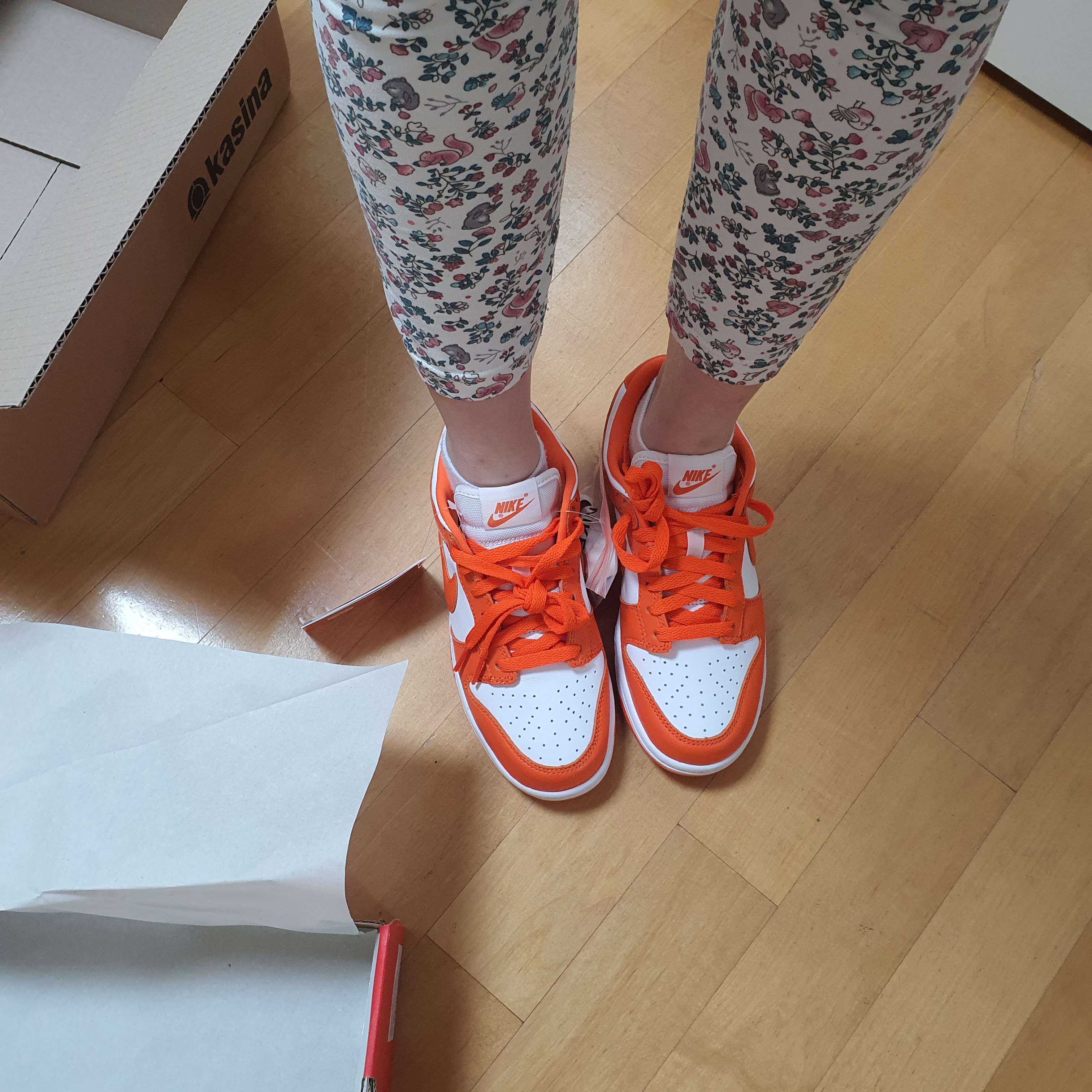 Nike Dunk Low SP Syracuse 2022 착용 스타일 - 2