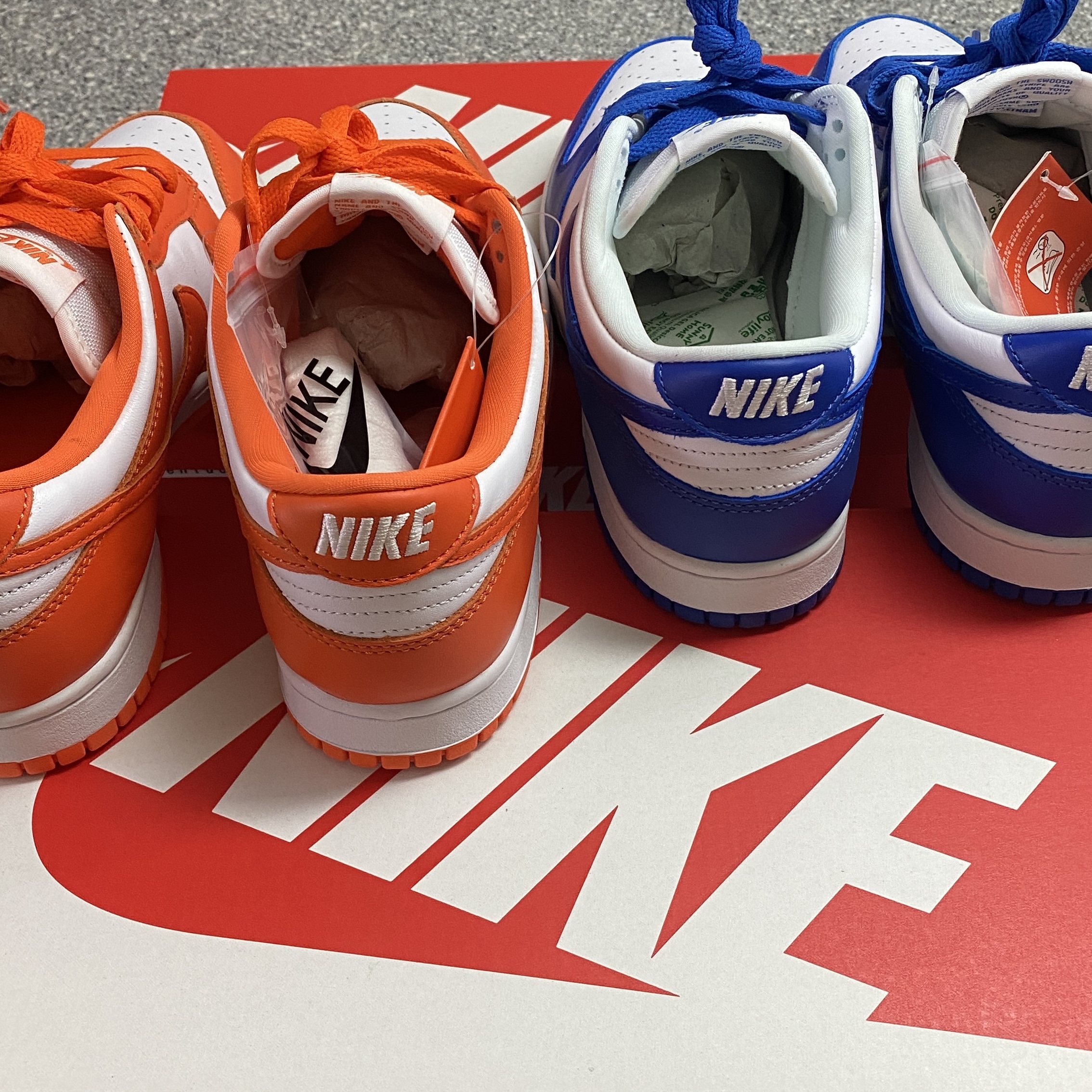 Nike Dunk Low SP Syracuse 2022, Nike Dunk Low SP Kentucky 2022 착용 스타일 - 3