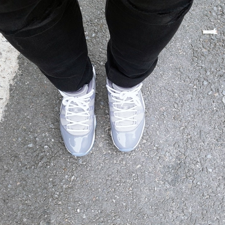 Jordan 11 Retro Low Cool Grey 착용 스타일