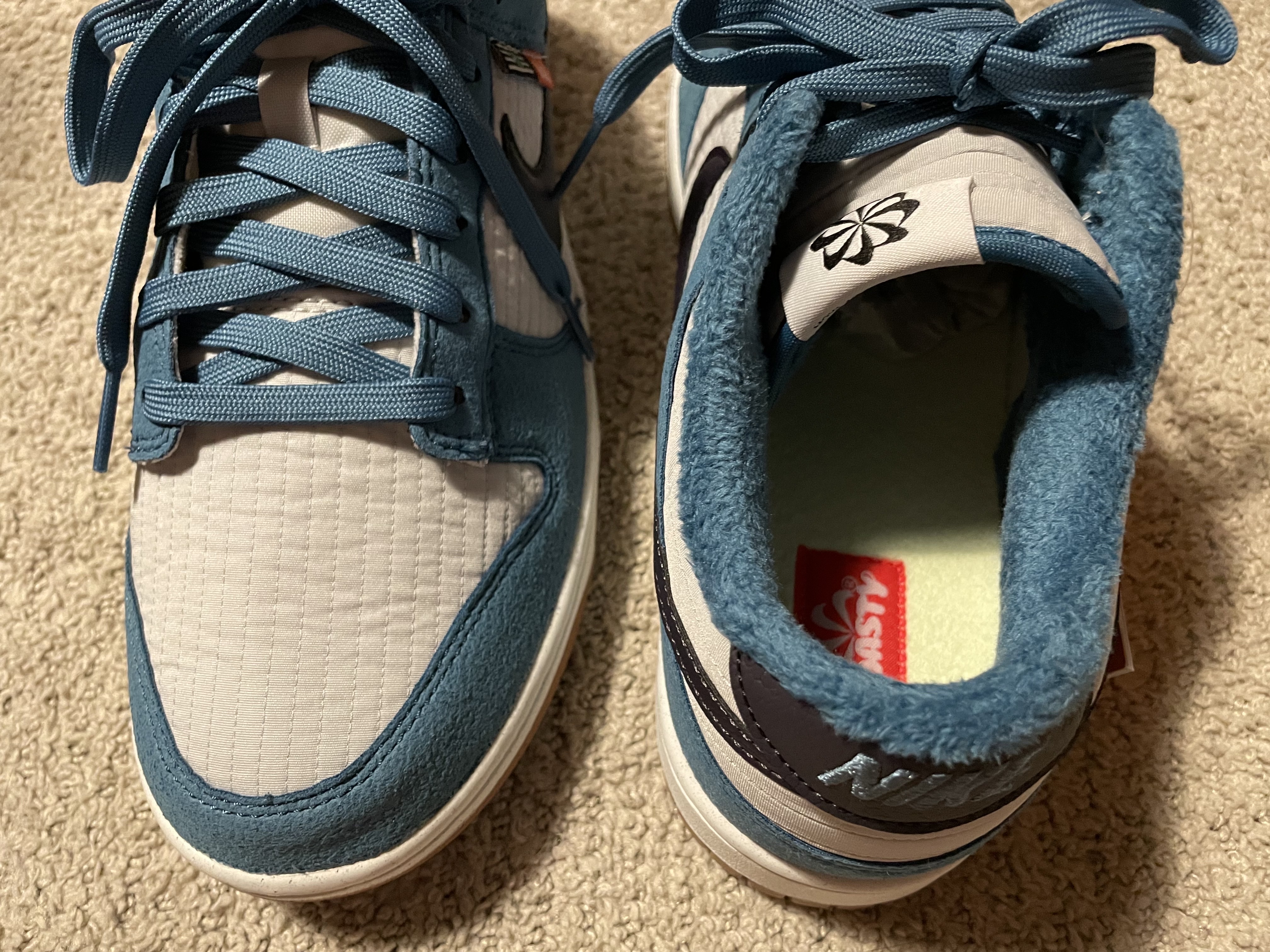 Nike Dunk Low Retro Next Nature Riftblue 착용 스타일 - 4