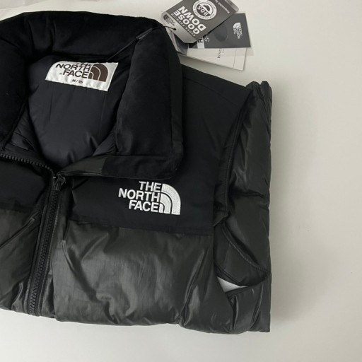 The North Face White Label Novelty Nuptse Down Vest Black 착용 스타일