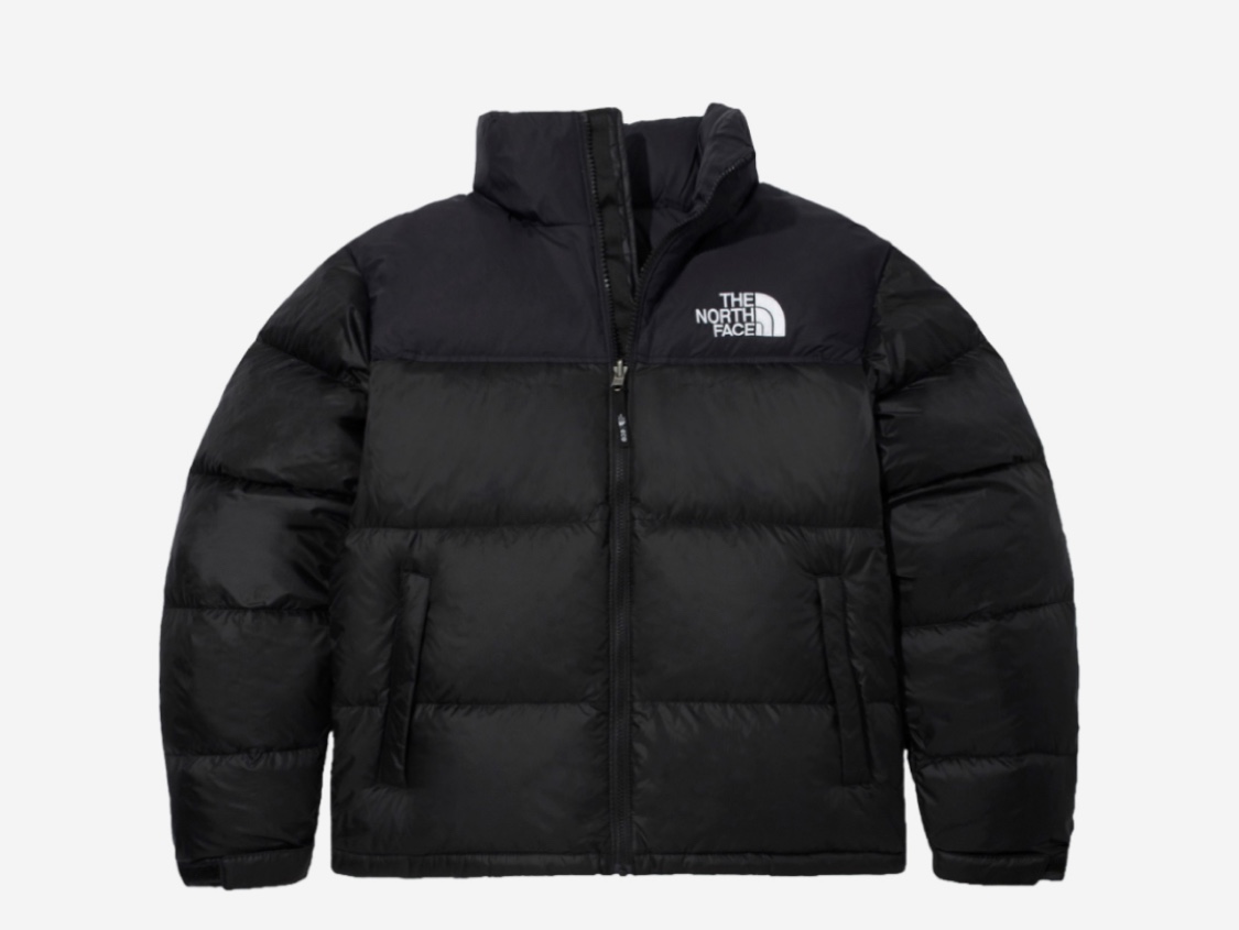 The North Face 1996 Eco Nuptse Jacket Black 착용 스타일