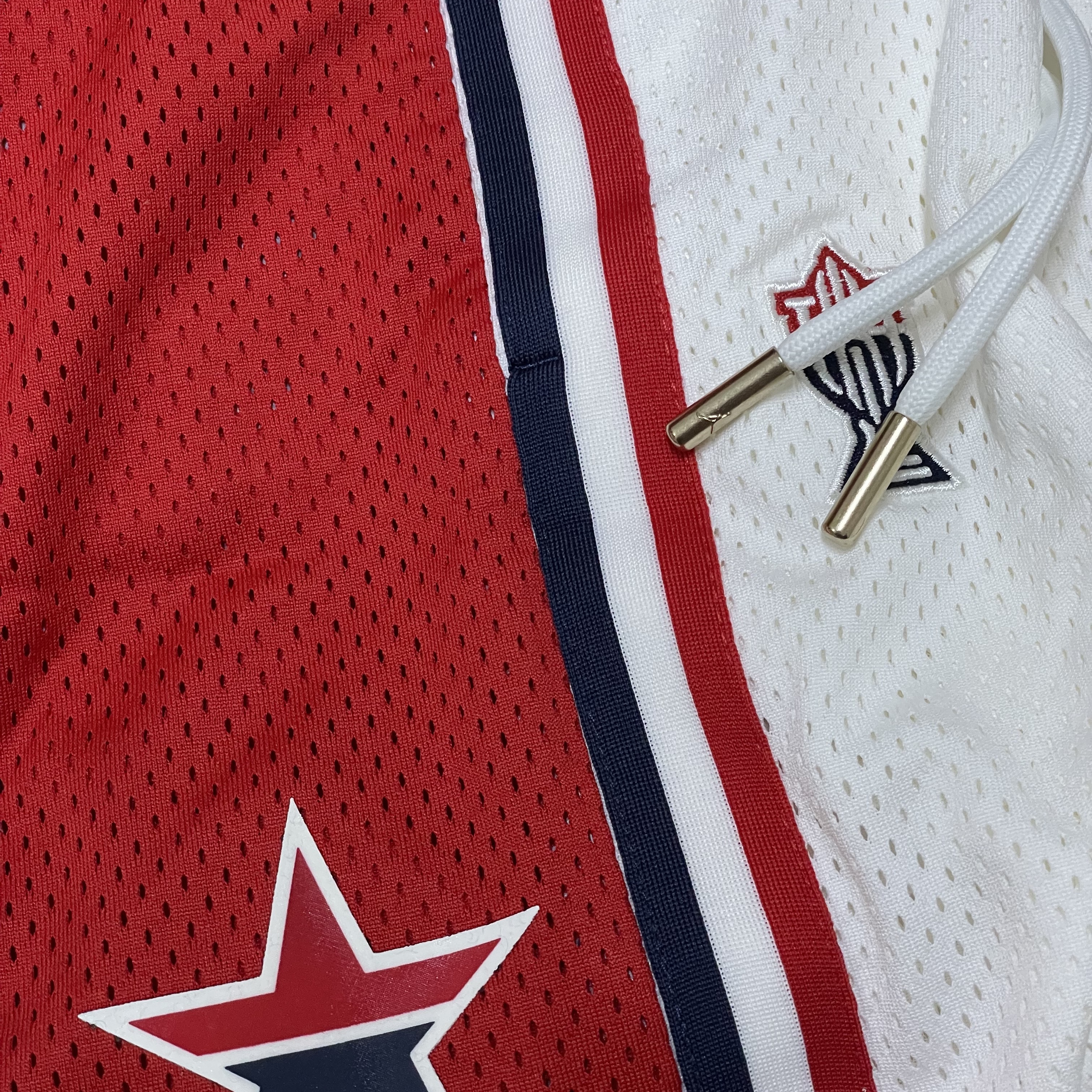 Jordan x Trophy Room Game Shorts Sail - Asia 착용 스타일 - 3