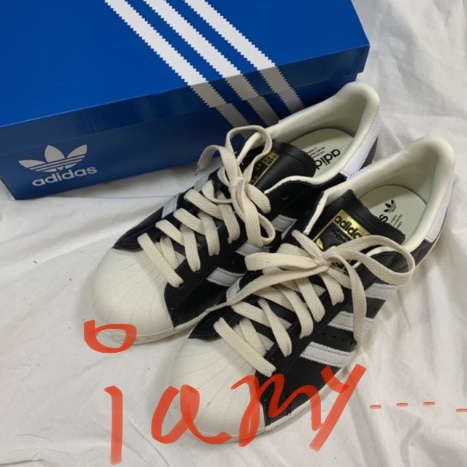 Adidas Superstar 82 FI Core Black 착용 스타일