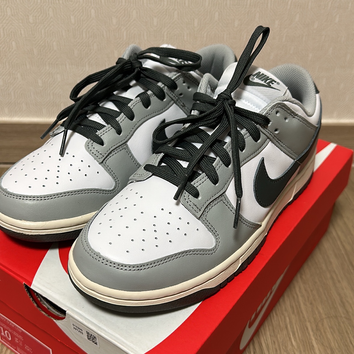 (W) Nike Dunk Low Light Smoke Grey 착용 스타일