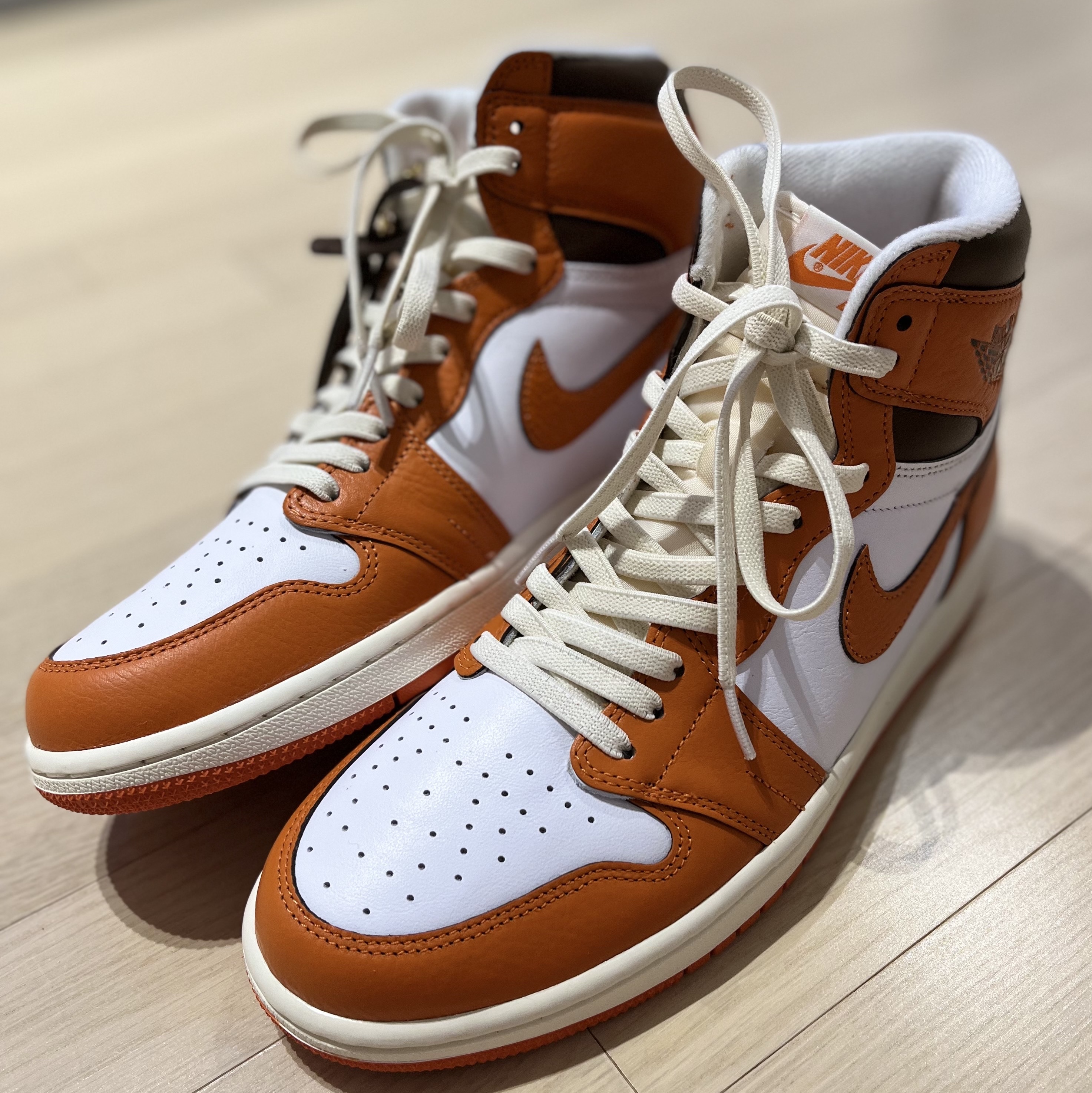 (W) Jordan 1 Retro High OG Starfish 착용 스타일 - 4