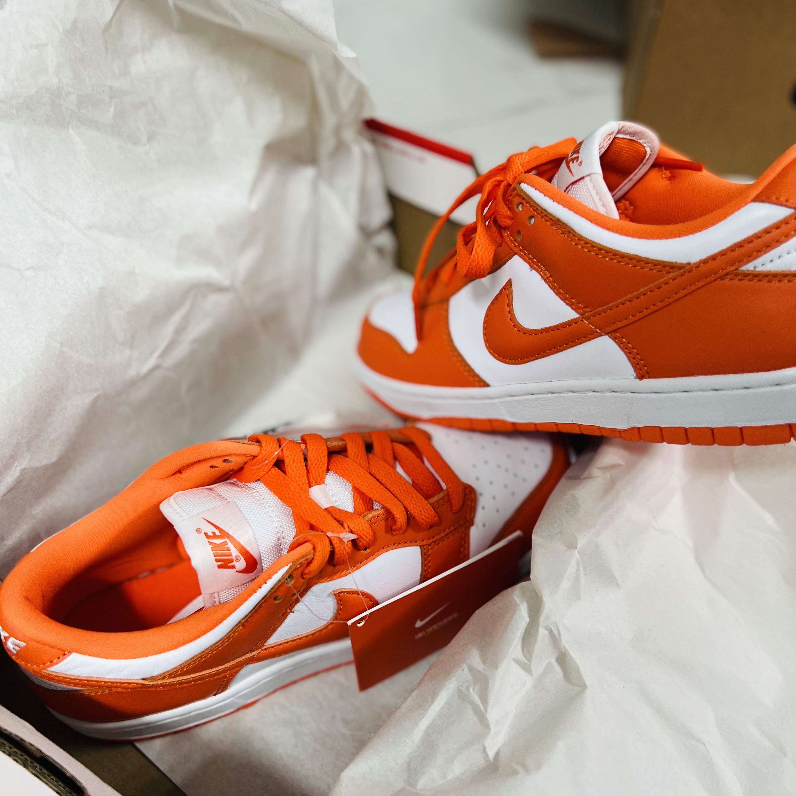 Nike Dunk Low SP Syracuse 2022 착용 스타일 - 3