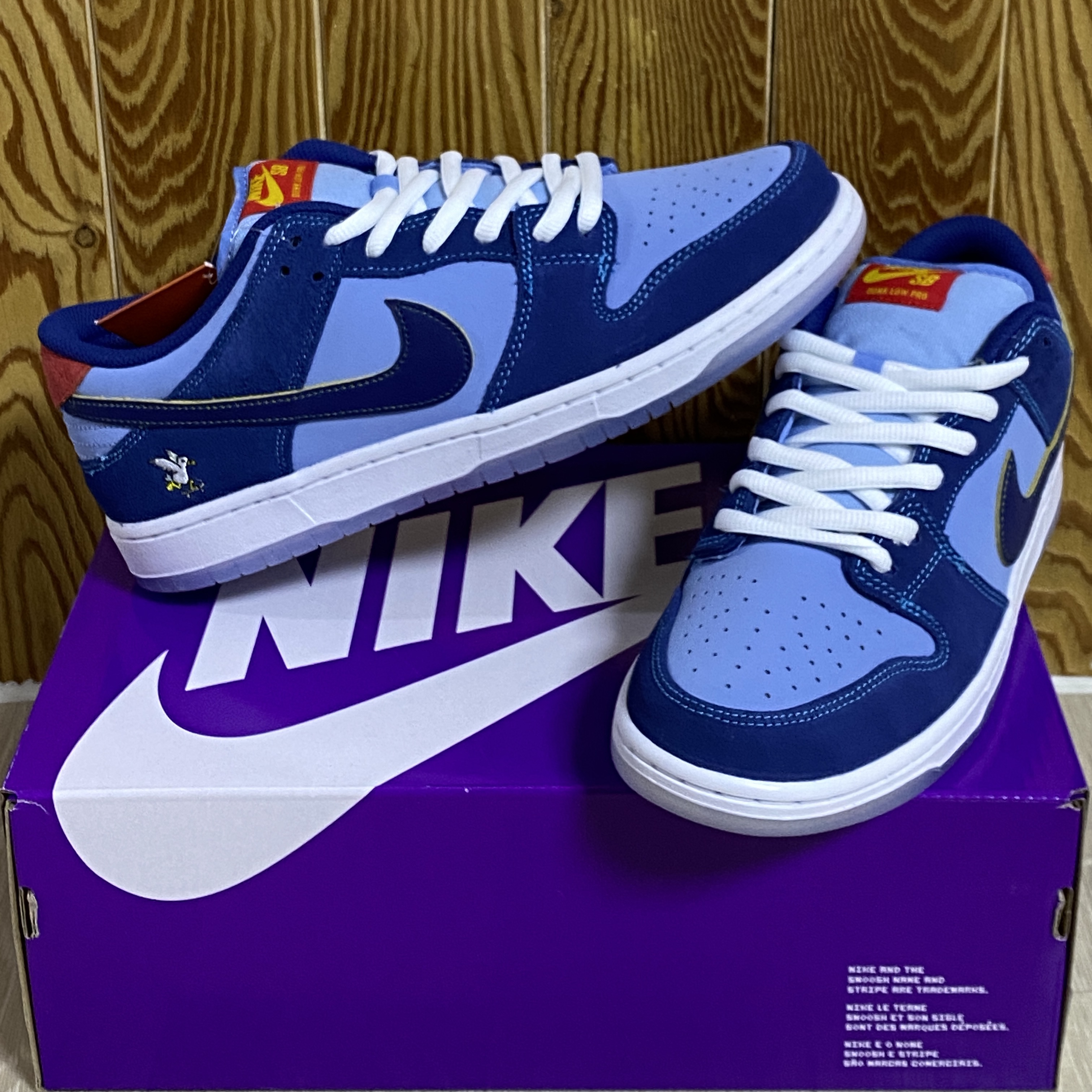 Nike x Why So Sad? SB Dunk Low Pro Coastal Blue 착용 스타일