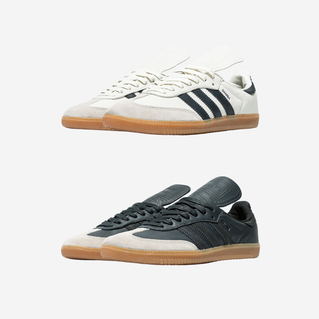 Adidas x Pharrell Williams Humanrace Samba Cloud White Night Grey 착용 스타일 - 2