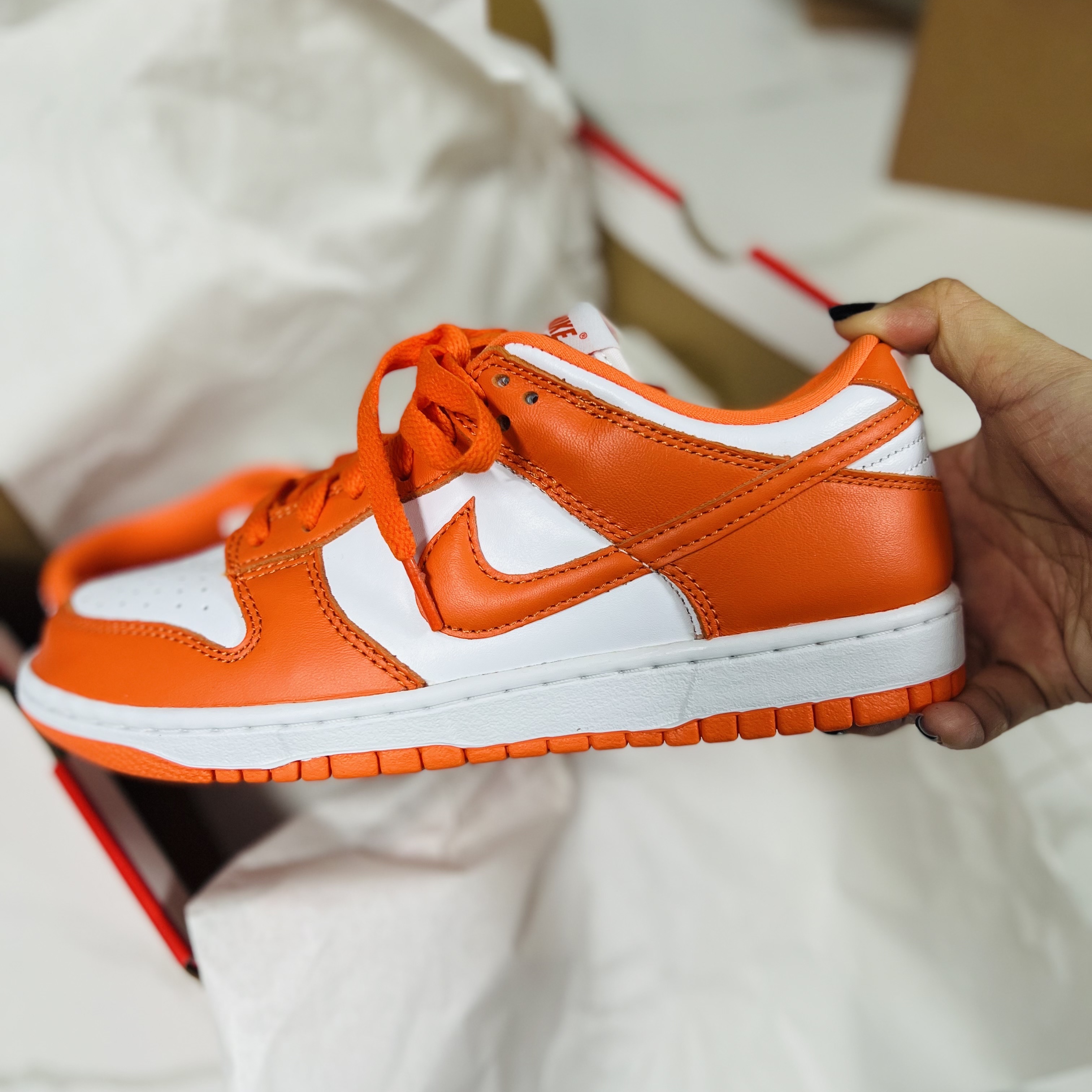Nike Dunk Low SP Syracuse 2022 착용 스타일 - 2