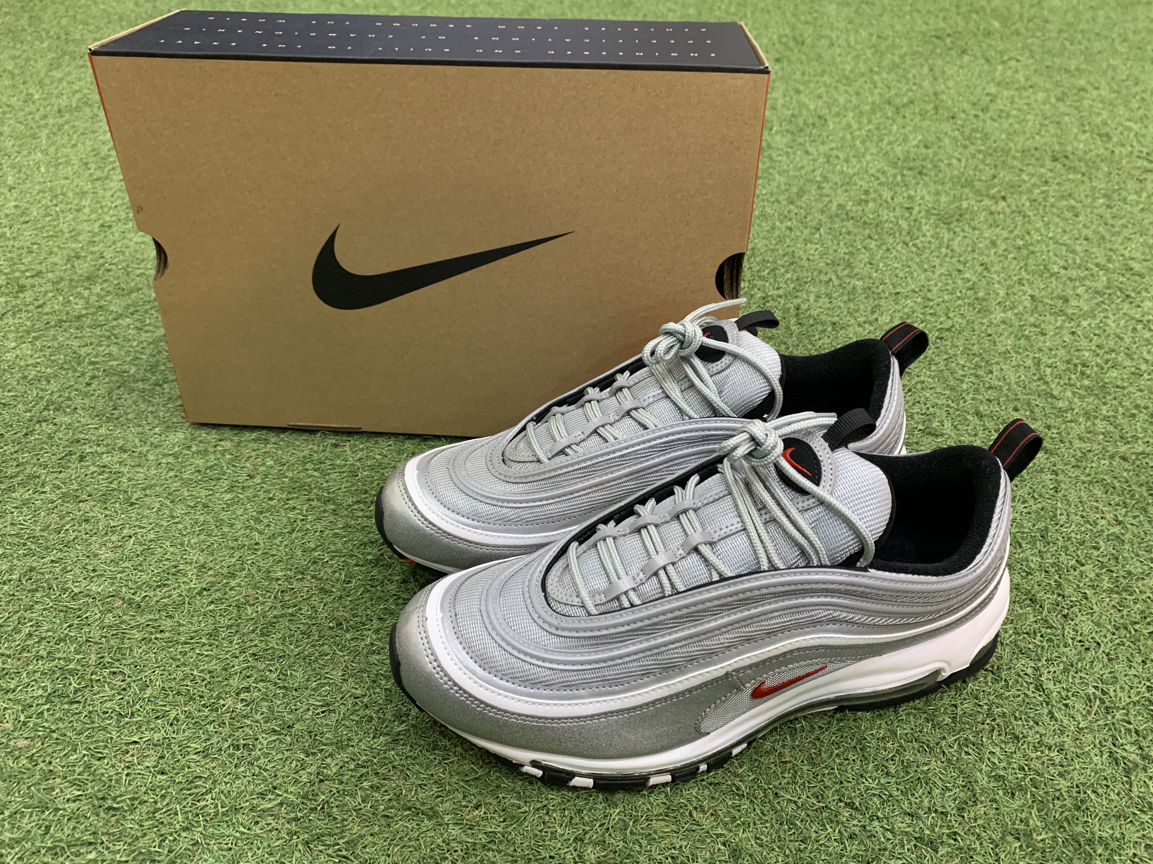 Nike Air Max 97 OG Silver Bullet 2022 착용 스타일 - 2