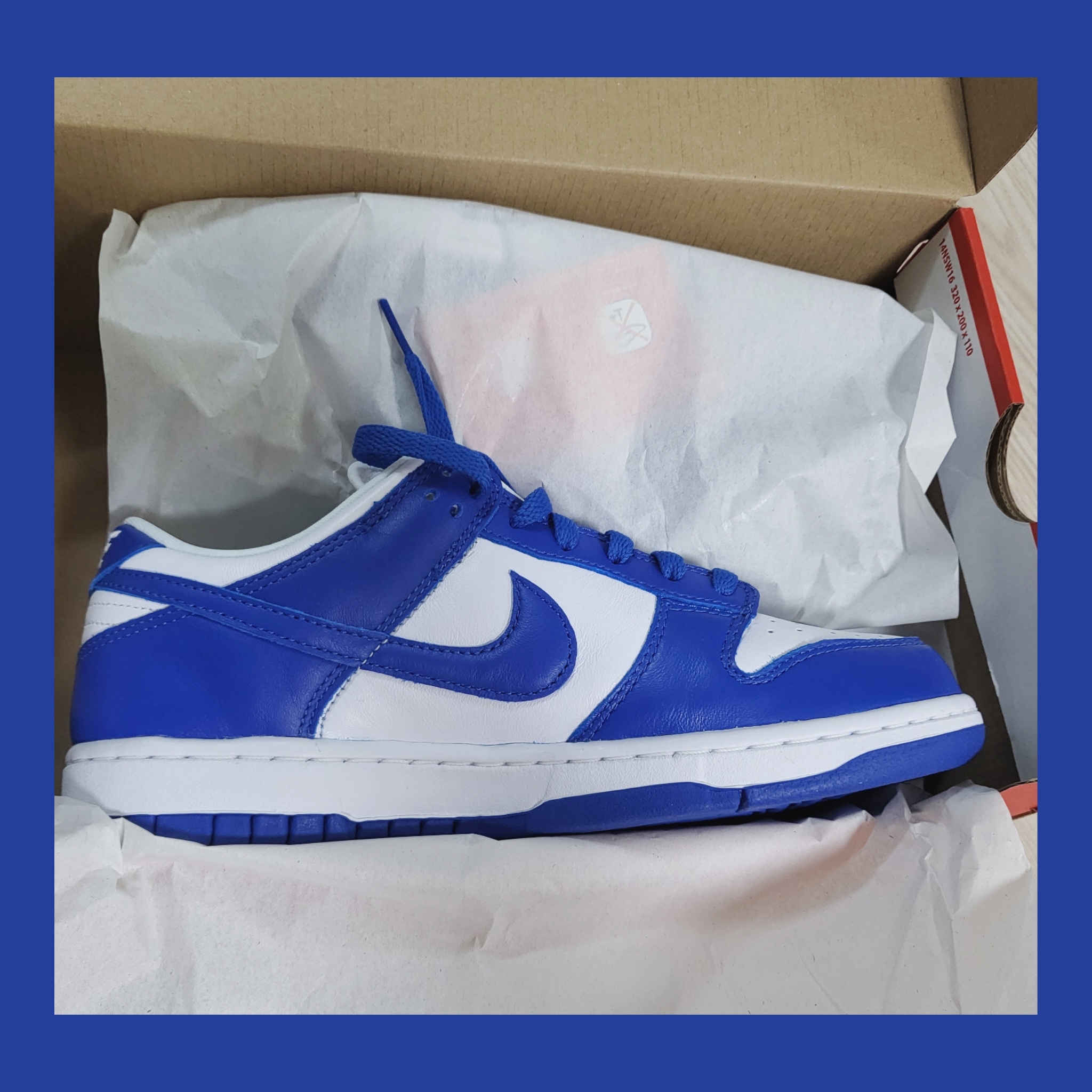 Nike Dunk Low SP Kentucky 2022 착용 스타일 - 1
