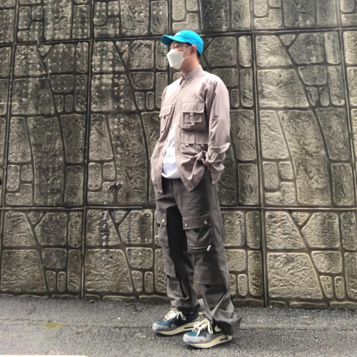 Supreme Washed Chino Twill Camp Cap Teal - 22SS, Nike ACG Devastation Trail Work Shirt Moon Fossil - Asia 착용 스타일