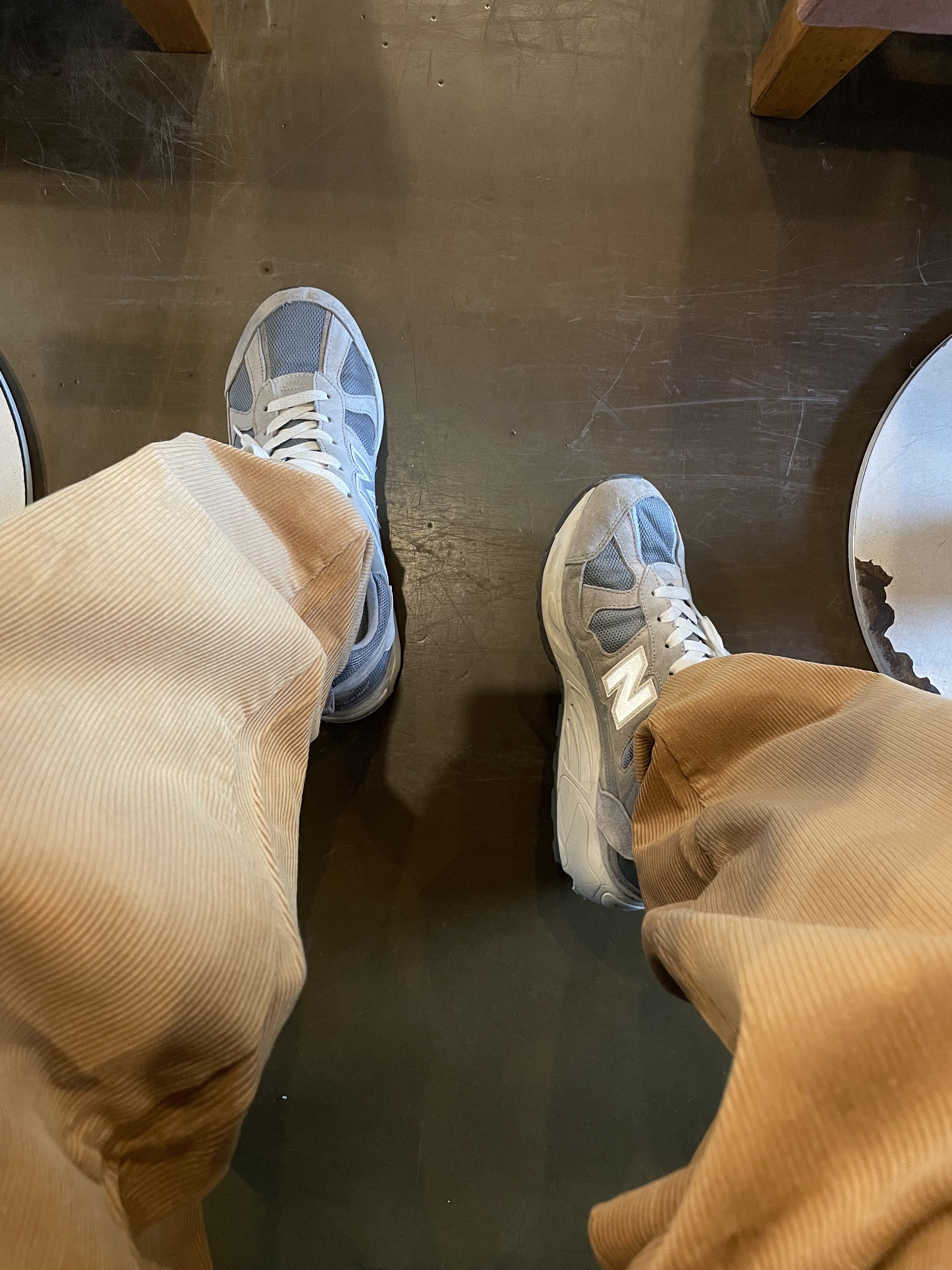 New Balance 878 Steel Blue 착용 스타일 - 1