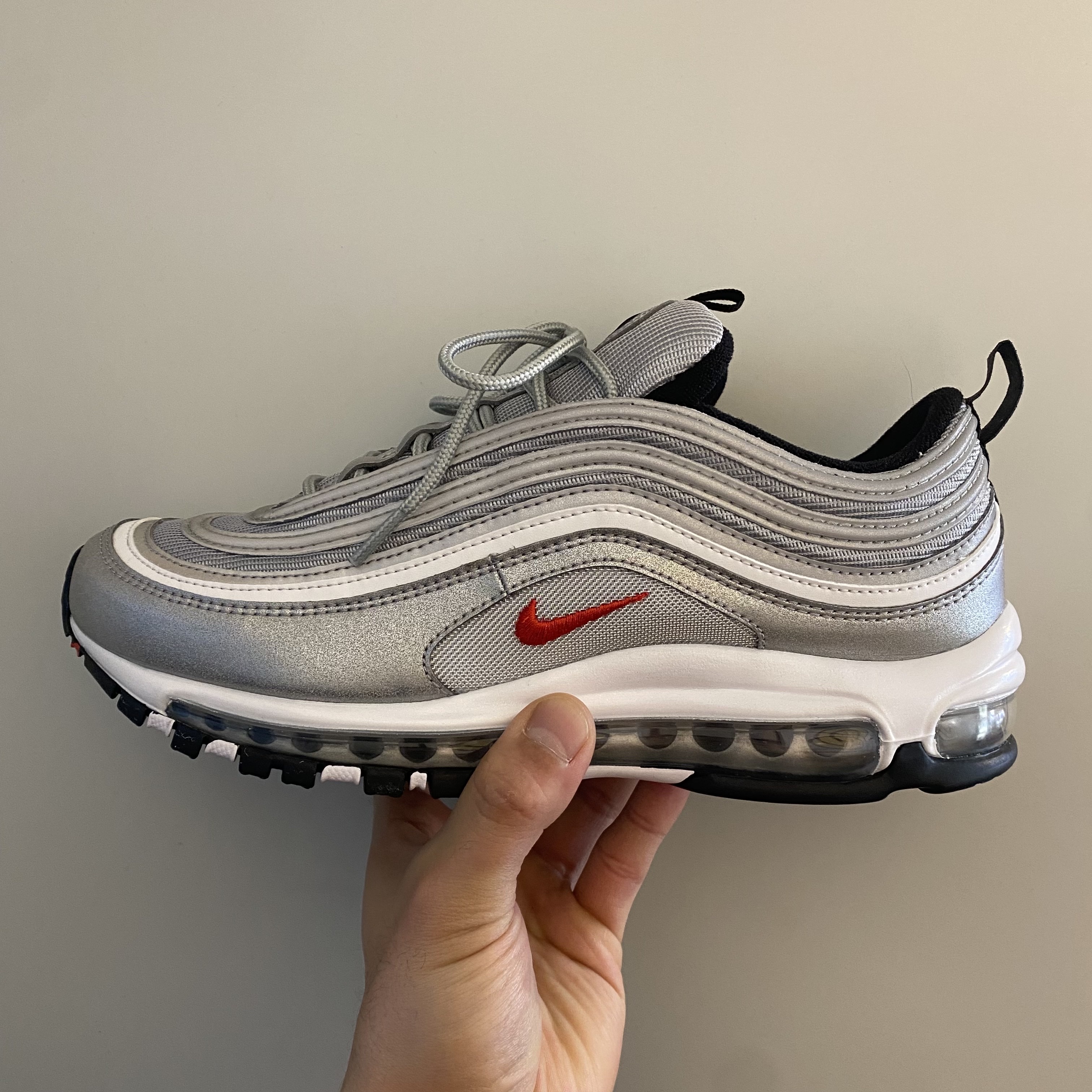 Nike Air Max 97 OG Silver Bullet 2022 착용 스타일