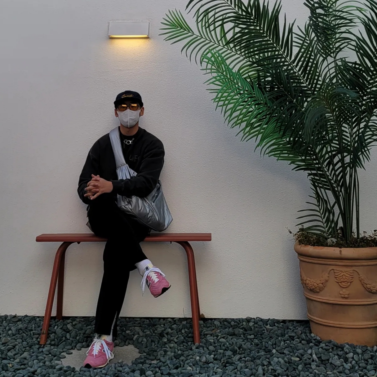 New Balance x Aime Leon Dore 1300 Dusty Pink 착용 스타일