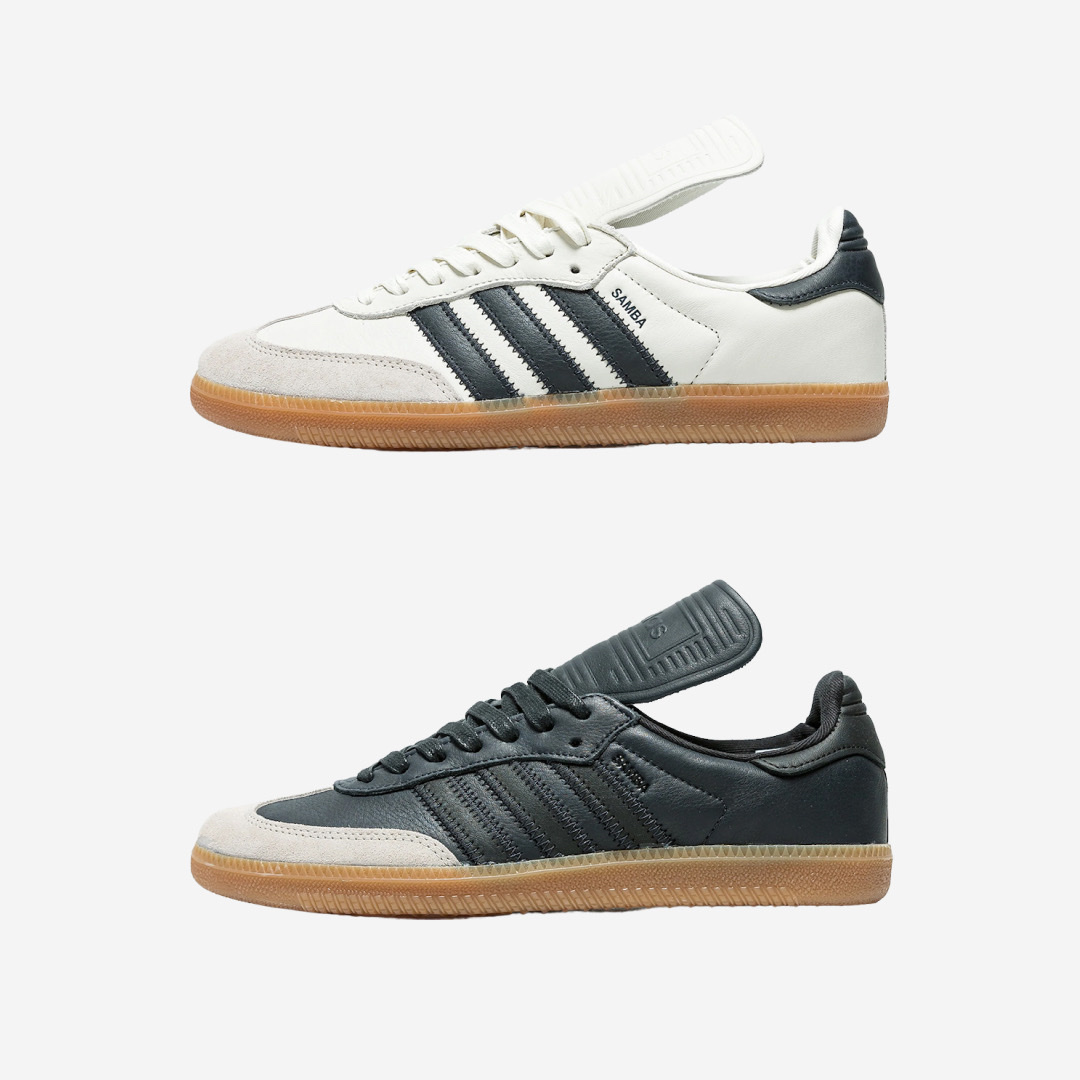 Adidas x Pharrell Williams Humanrace Samba Cloud White Night Grey 착용 스타일 - 3
