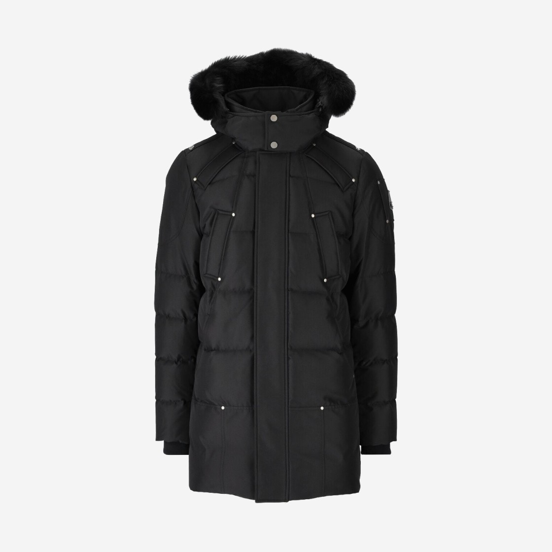 Moose Knuckles Jackson Cloud Parka Black Fox Fur Black 상세 이미지 1