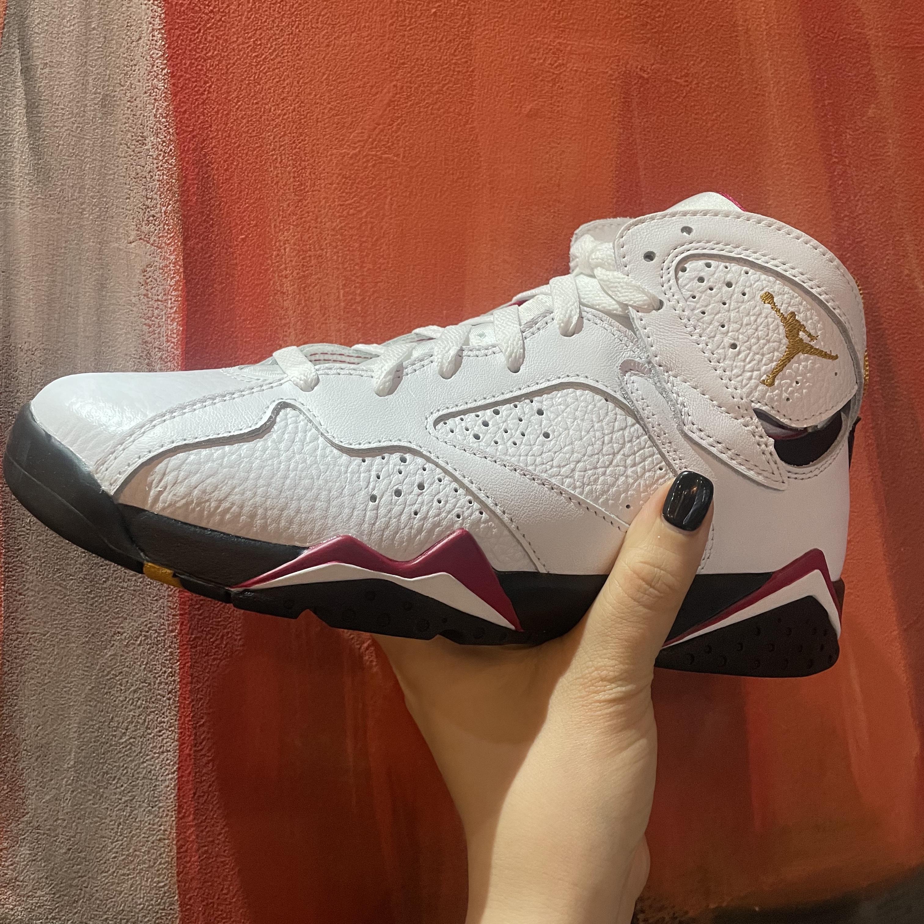 (GS) Jordan 7 Retro Cardinal 2022 착용 스타일
