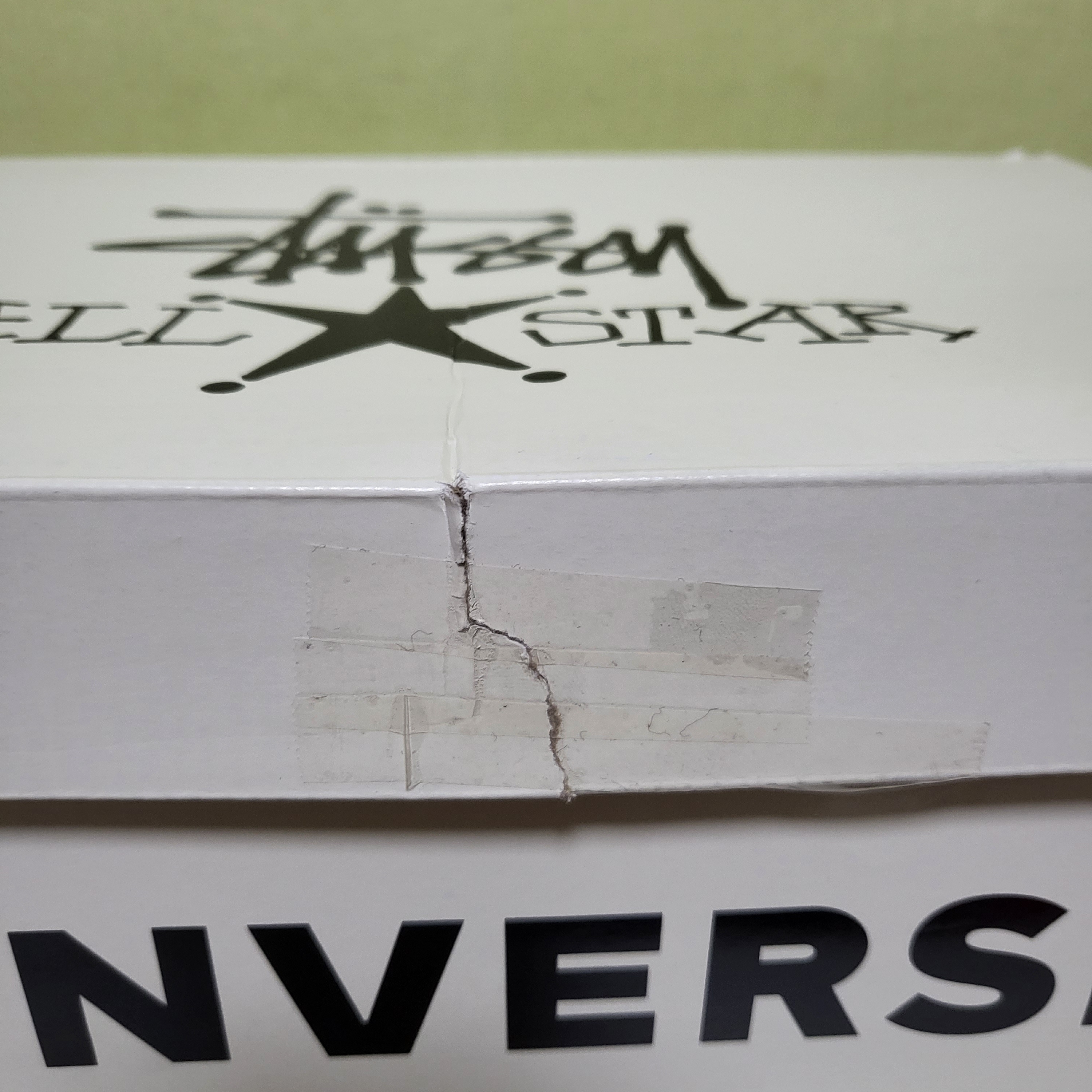 Converse x Stussy One Star Pro Ox 8 Ball Green 착용 스타일 - 2