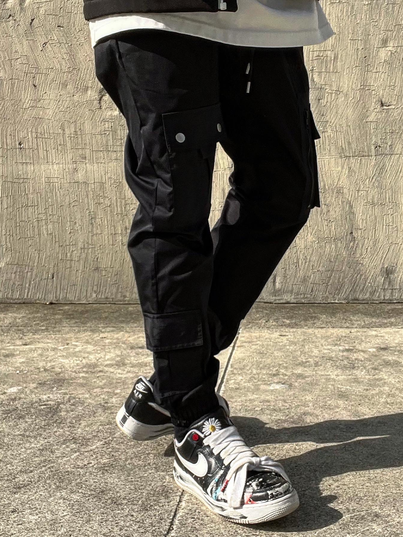 Nike x Peaceminusone Air Force 1 Low Para-Noise 착용 스타일 - 3
